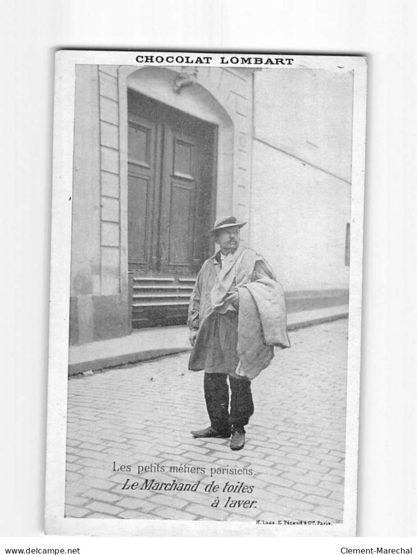 PARIS : Petits Métiers, Le Marchand De Toiles à Laver - Très Bon état - Artisanry In Paris