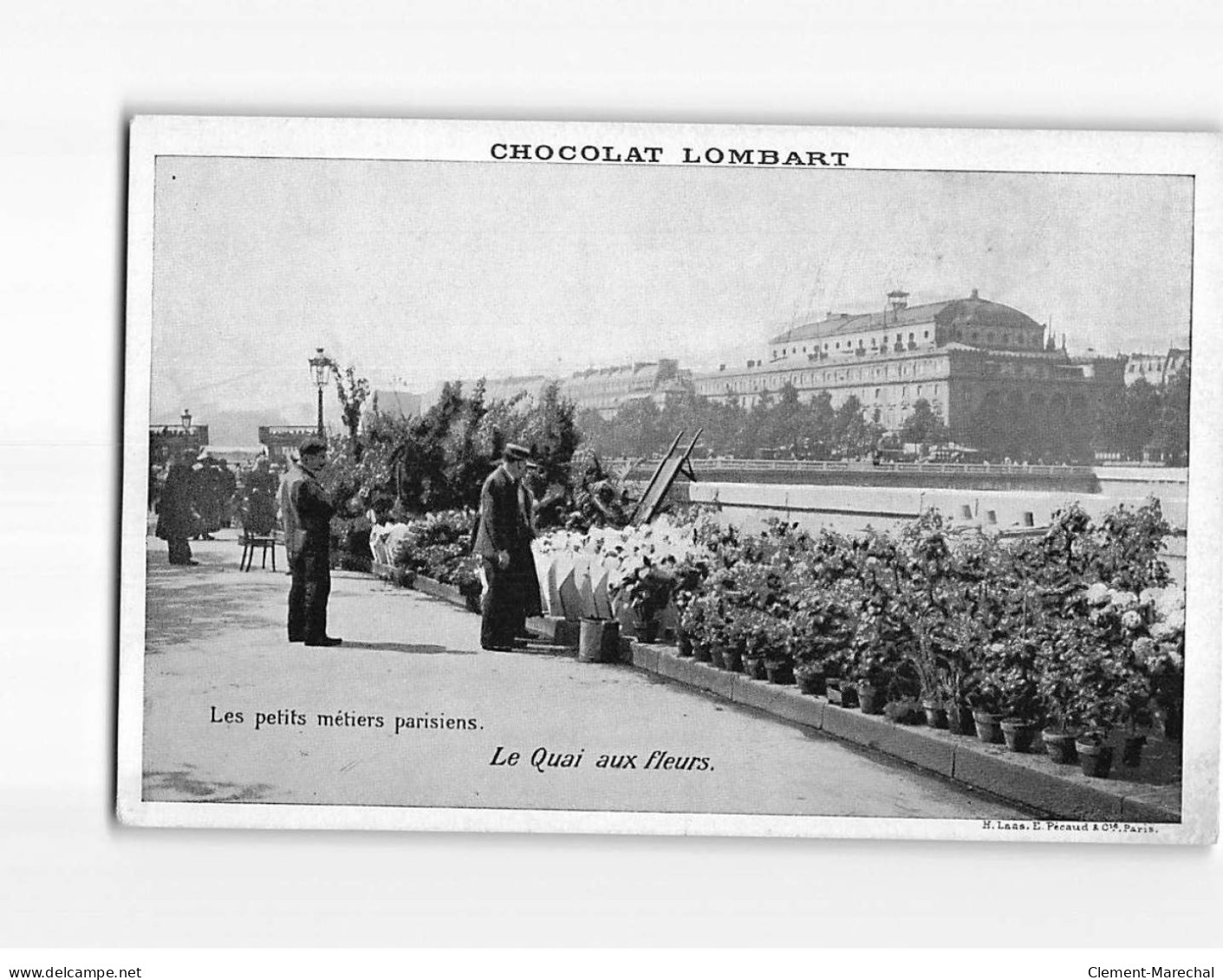 PARIS : Petits Métiers, Le Quai Aux Fleurs - Très Bon état - Straßenhandel Und Kleingewerbe