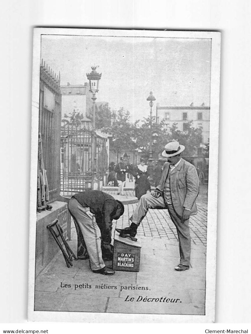 PARIS : Petits Métiers, Le Décrotteur - Très Bon état - Straßenhandel Und Kleingewerbe