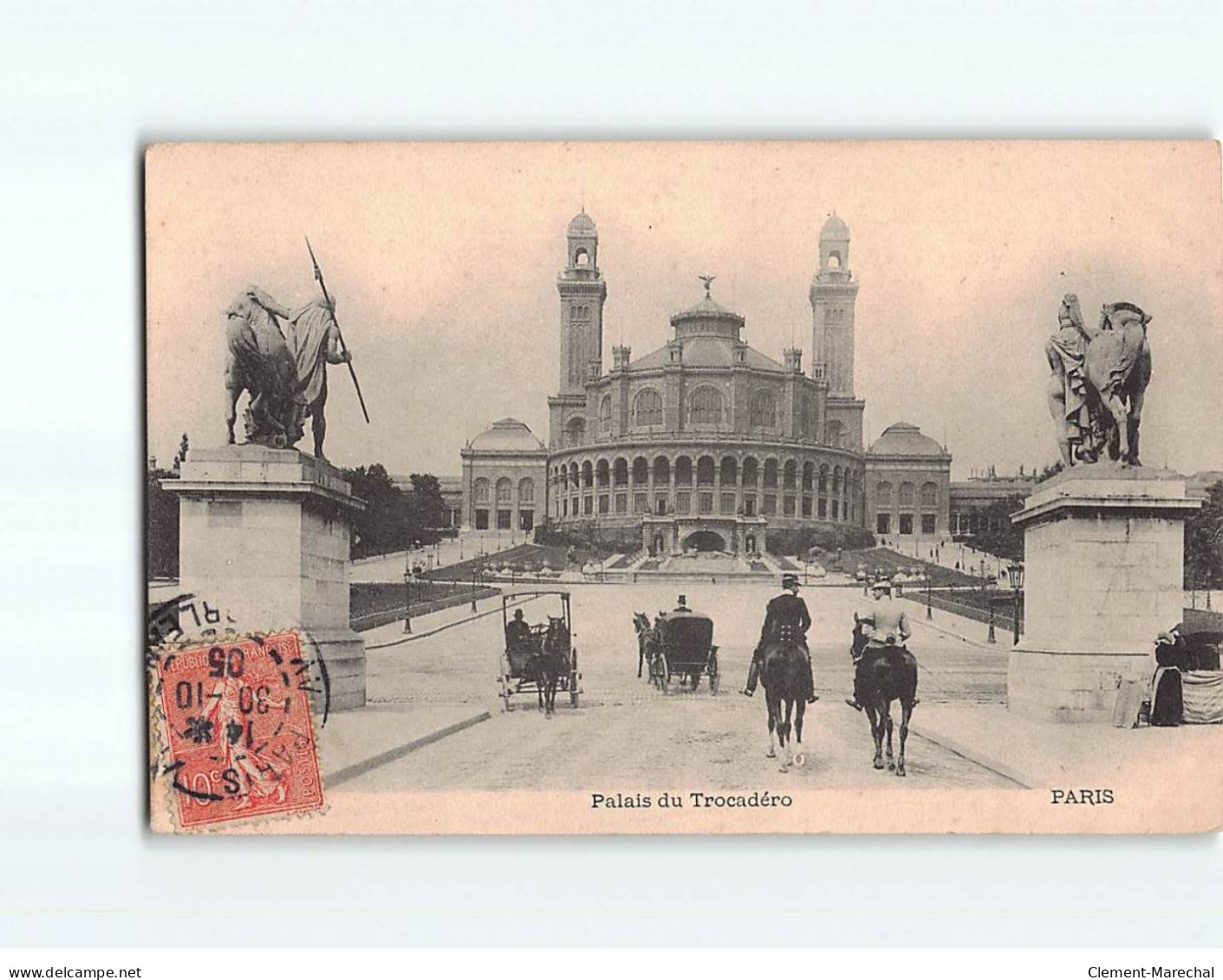 PARIS : Palais Du Trocadéro - état - Sonstige Sehenswürdigkeiten