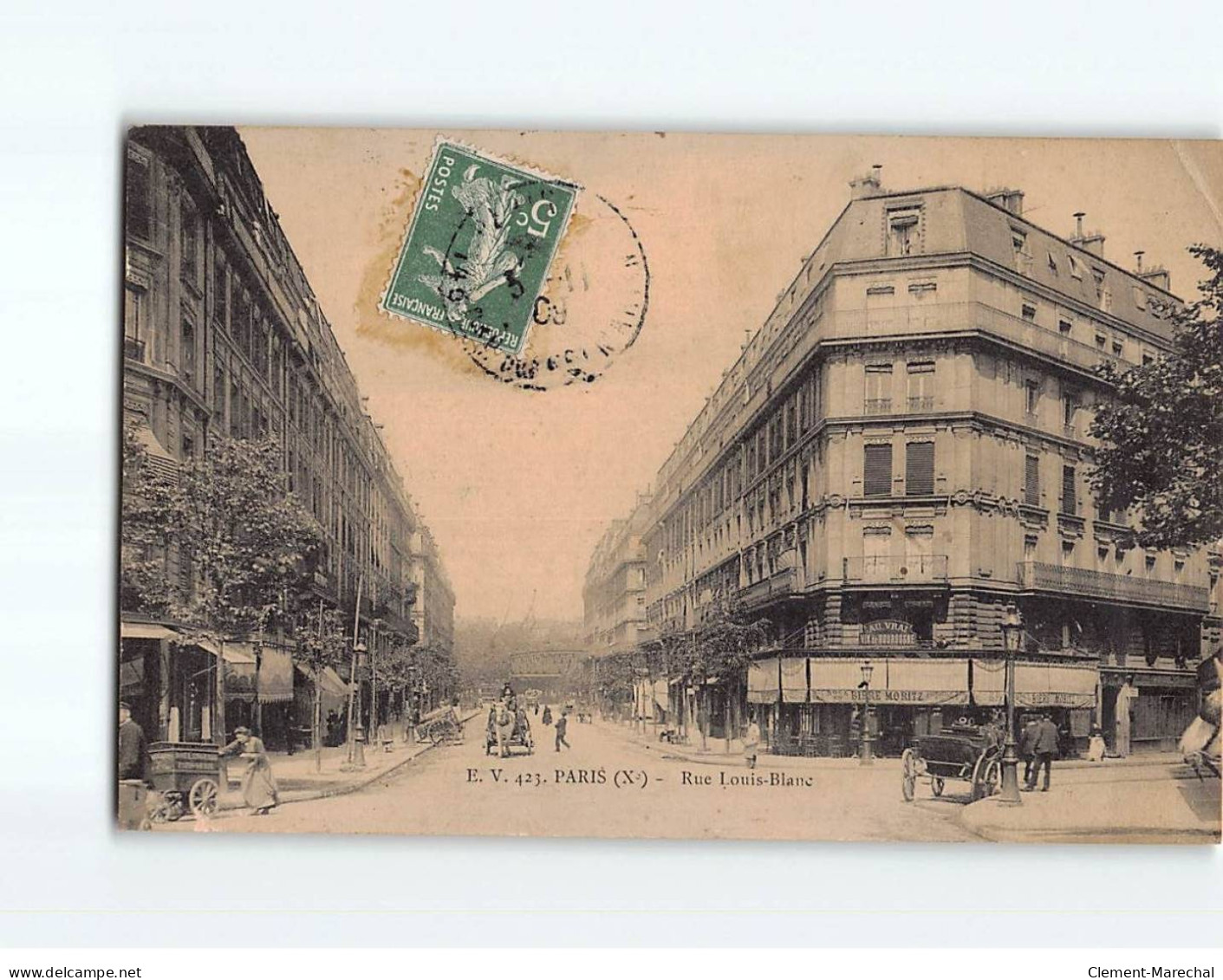 PARIS : Rue Louis-Blanc - état - Distretto: 10