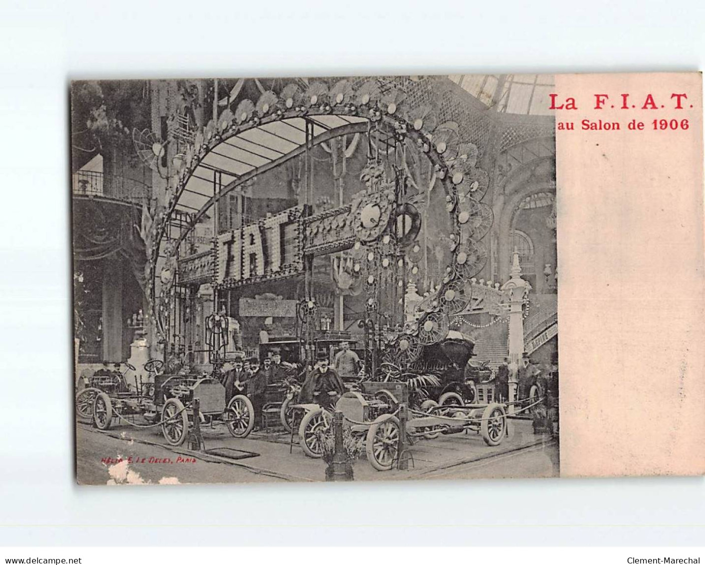 PARIS : La Fiat, Au Salon De 1906 - état - Exhibitions