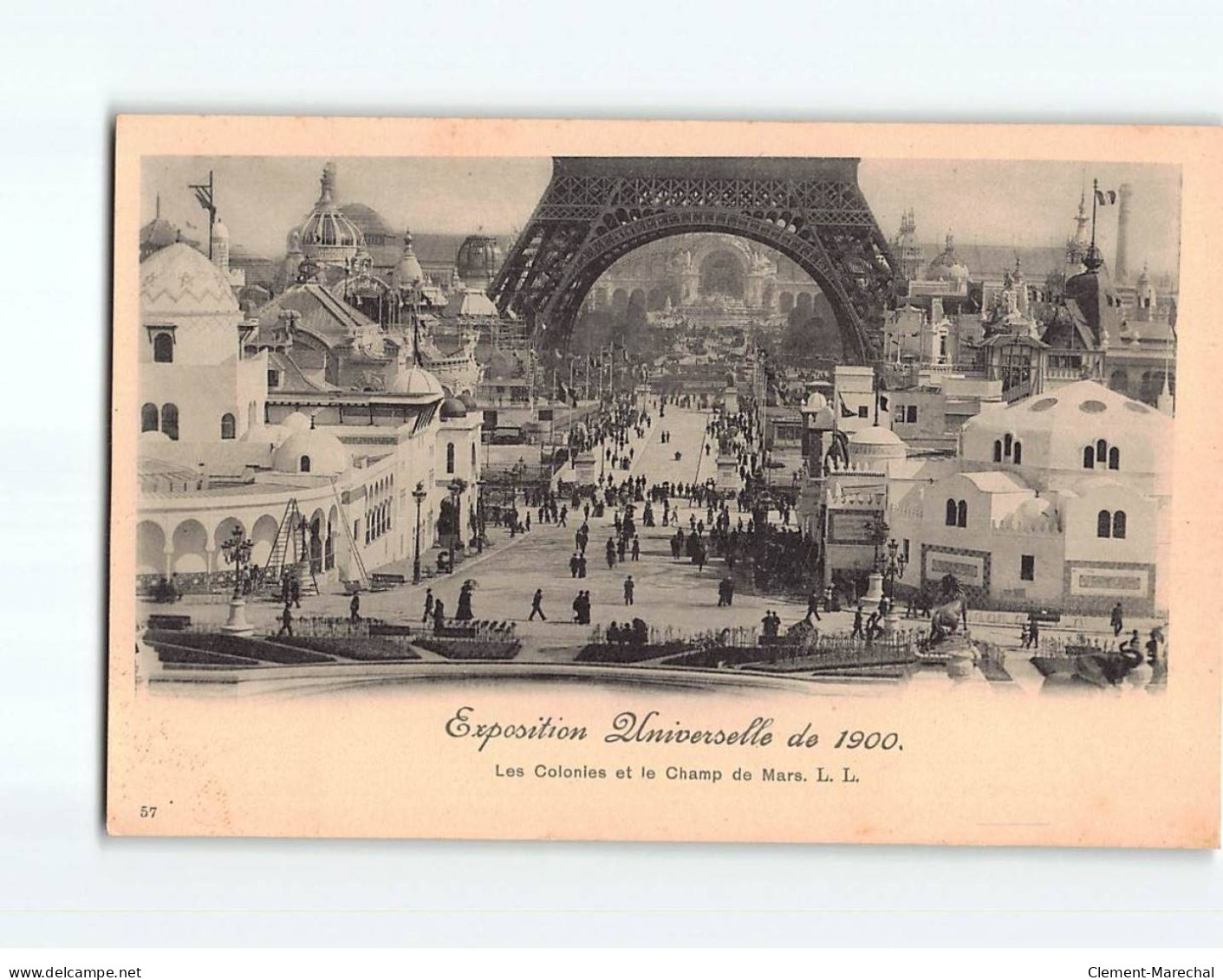 PARIS : Exposition Universelle 1900, Les Colonies Et Le Champ De Mars - Très Bon état - Exhibitions