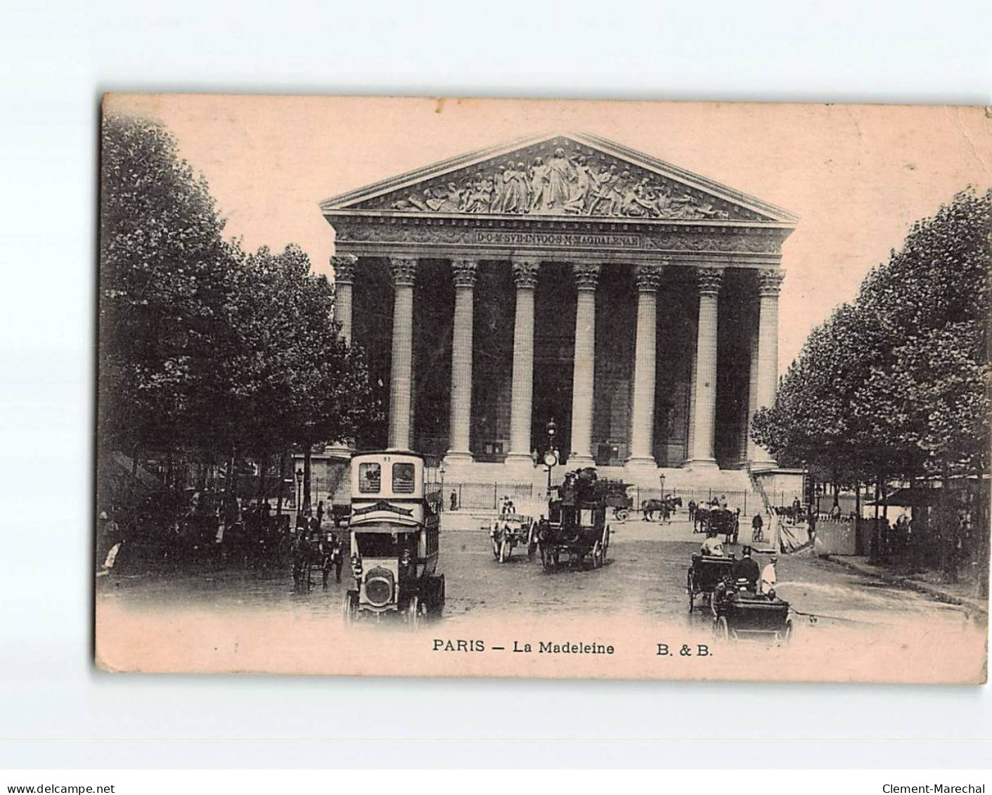 PARIS : La Madeleine - état - Andere Monumenten, Gebouwen