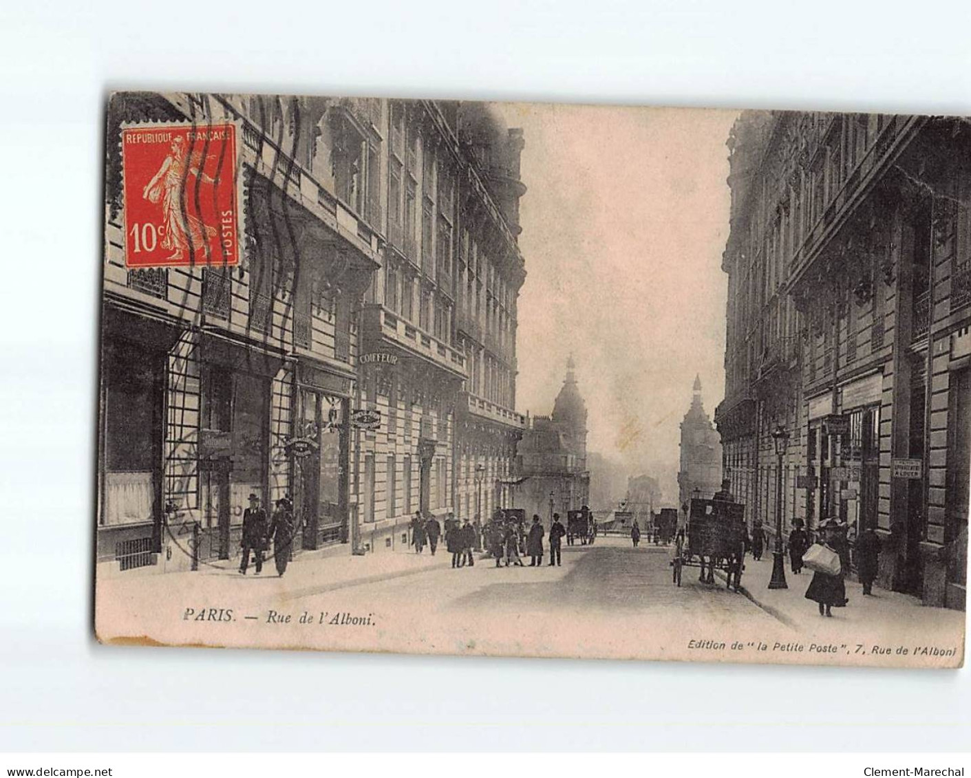 PARIS : Rue De L'Alboni - état - Andere & Zonder Classificatie