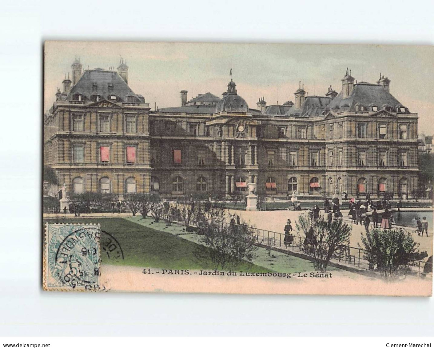 PARIS : Jardin Du Luxembourg, Le Sénat - Très Bon état - Autres Monuments, édifices