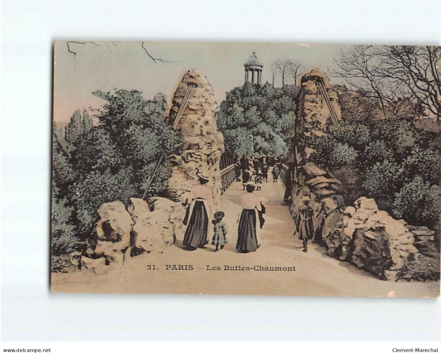 PARIS : Les Buttes Chaumont - Très Bon état - Autres Monuments, édifices