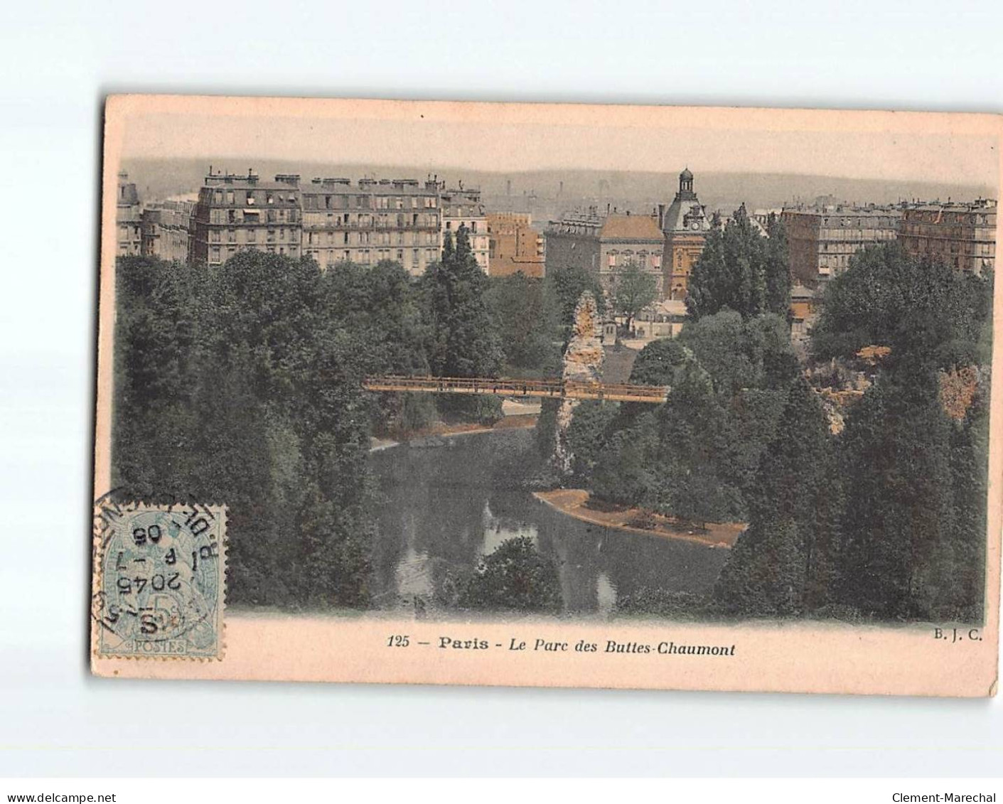 PARIS : Le Parc Des Buttes Chaumont - état - Other Monuments