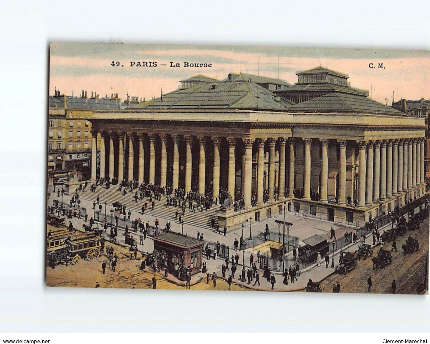PARIS : La Bourse - Très Bon état - Andere Monumenten, Gebouwen