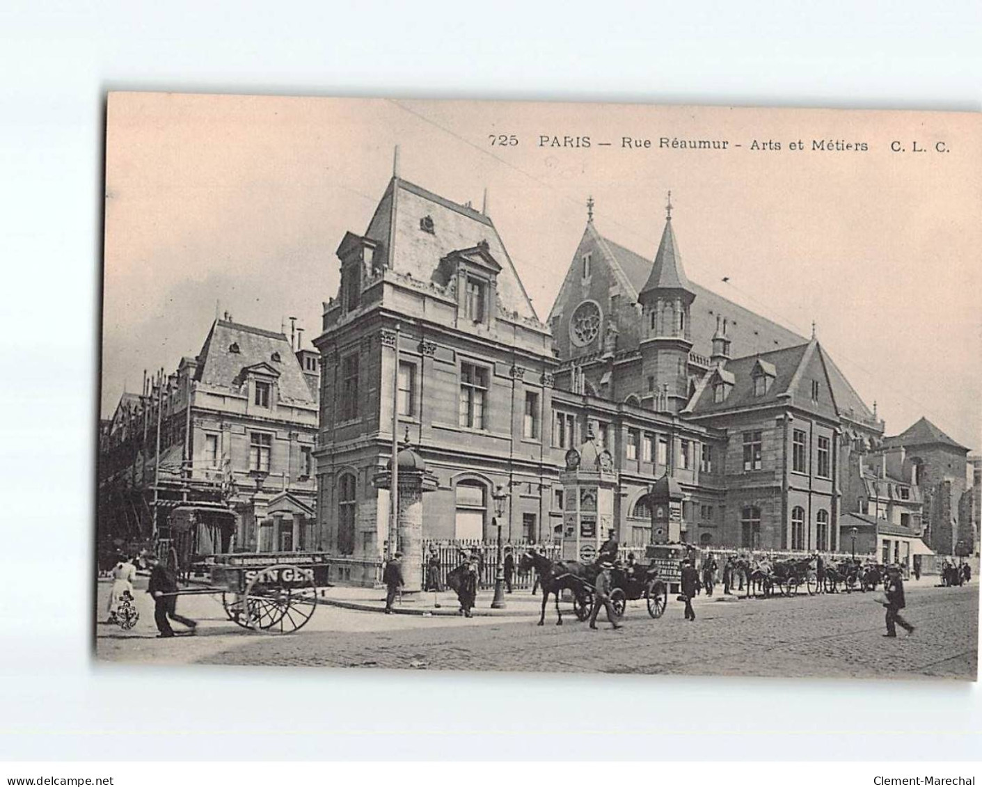 PARIS : Rue Réaumur, Arts Et Métiers - Très Bon état - Andere & Zonder Classificatie