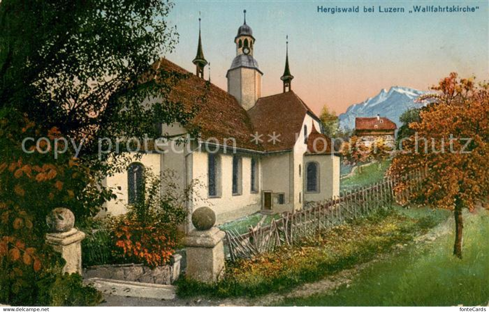 13757477 Hergiswald LZ Wallfahrtskirche  - Other & Unclassified