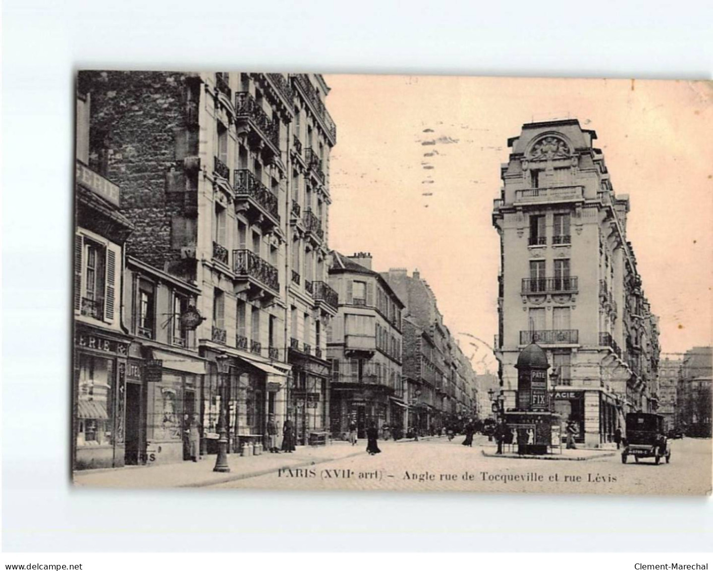 PARIS: XVIIe, Angle Rue De Tocqueville Et Rue Lévis - état - Distretto: 17