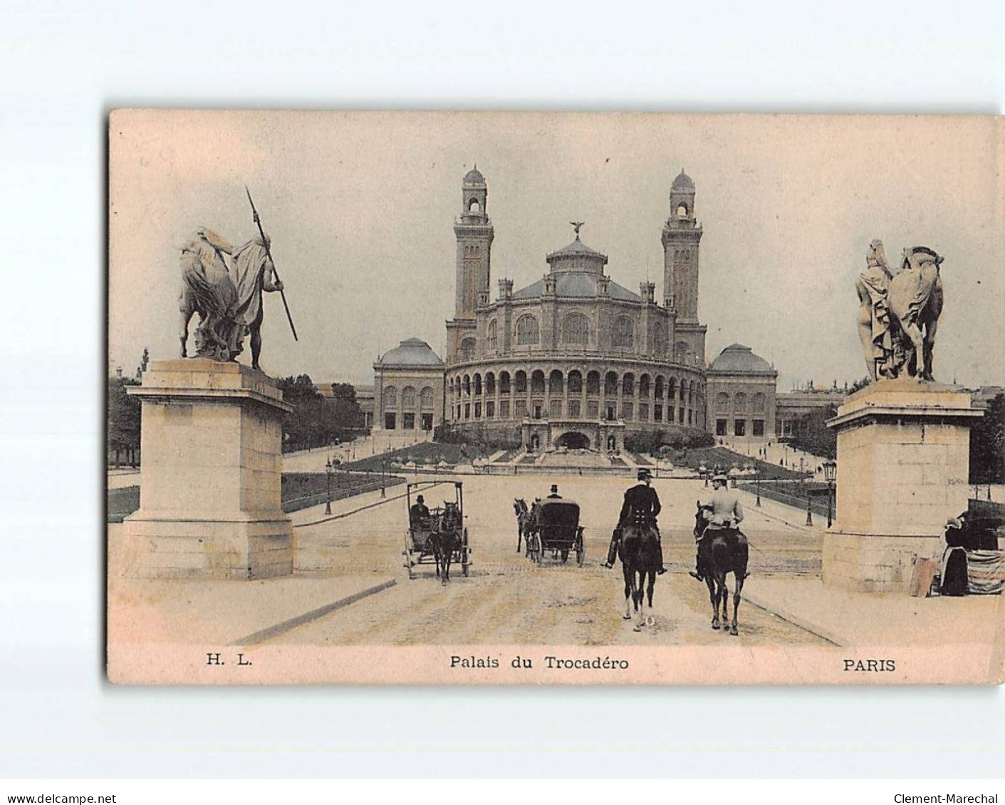 PARIS: Palais Du Trocadéro - état - Sonstige Sehenswürdigkeiten