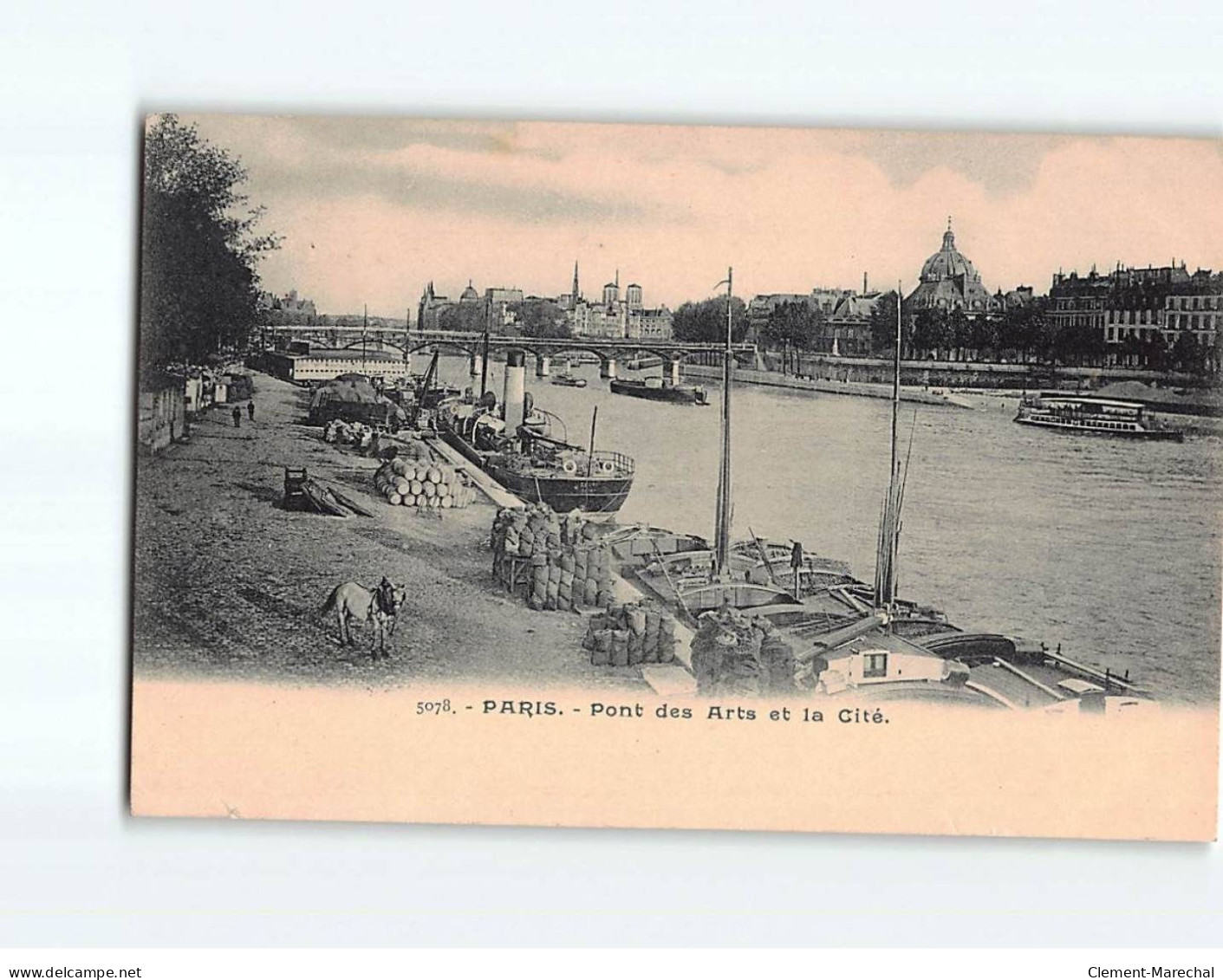 PARIS: Pont Des Arts Et La Cité - état - Ponti