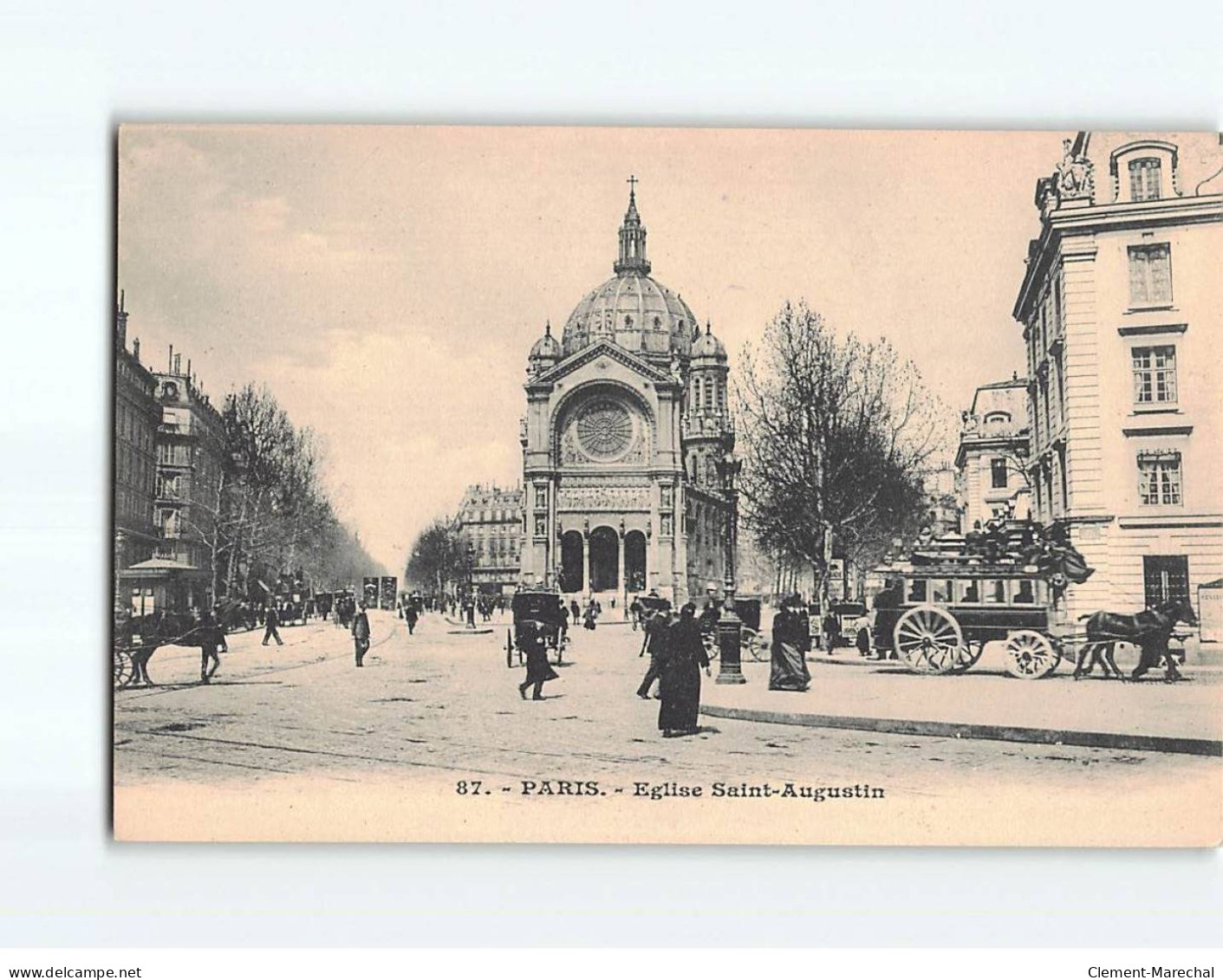 PARIS: Eglise Saint-Augustin - Très Bon état - Chiese