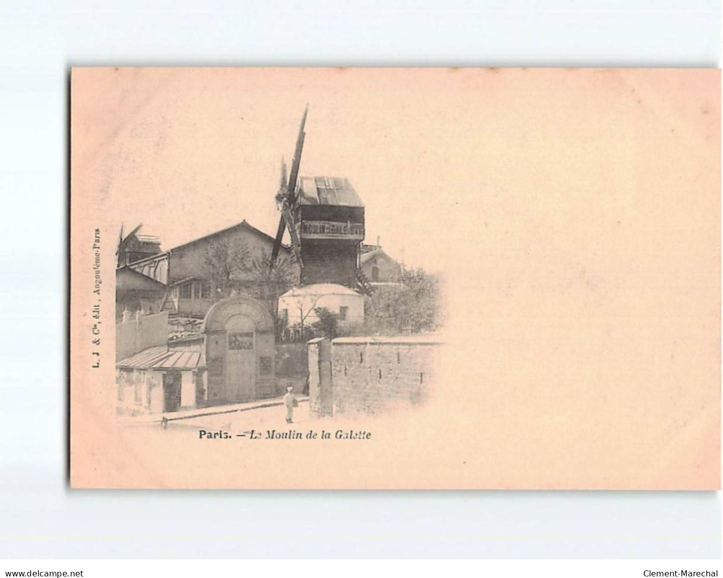 PARIS: Le Moulin De La Galette - Très Bon état - District 18