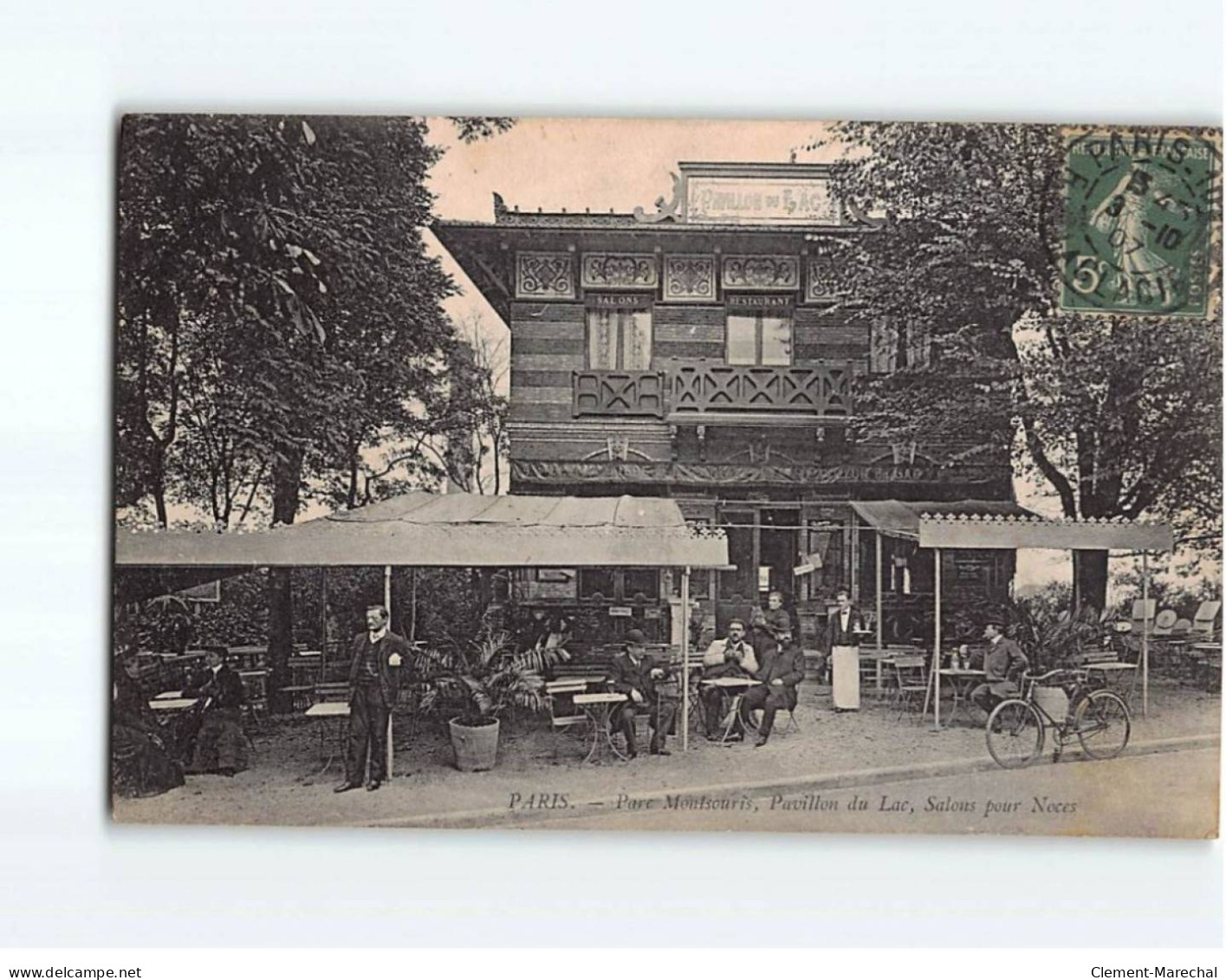 PARIS : Parc Montsouris, Pavillon Du Lac, Salons Pour Noces - Très Bon état - Parks, Gardens