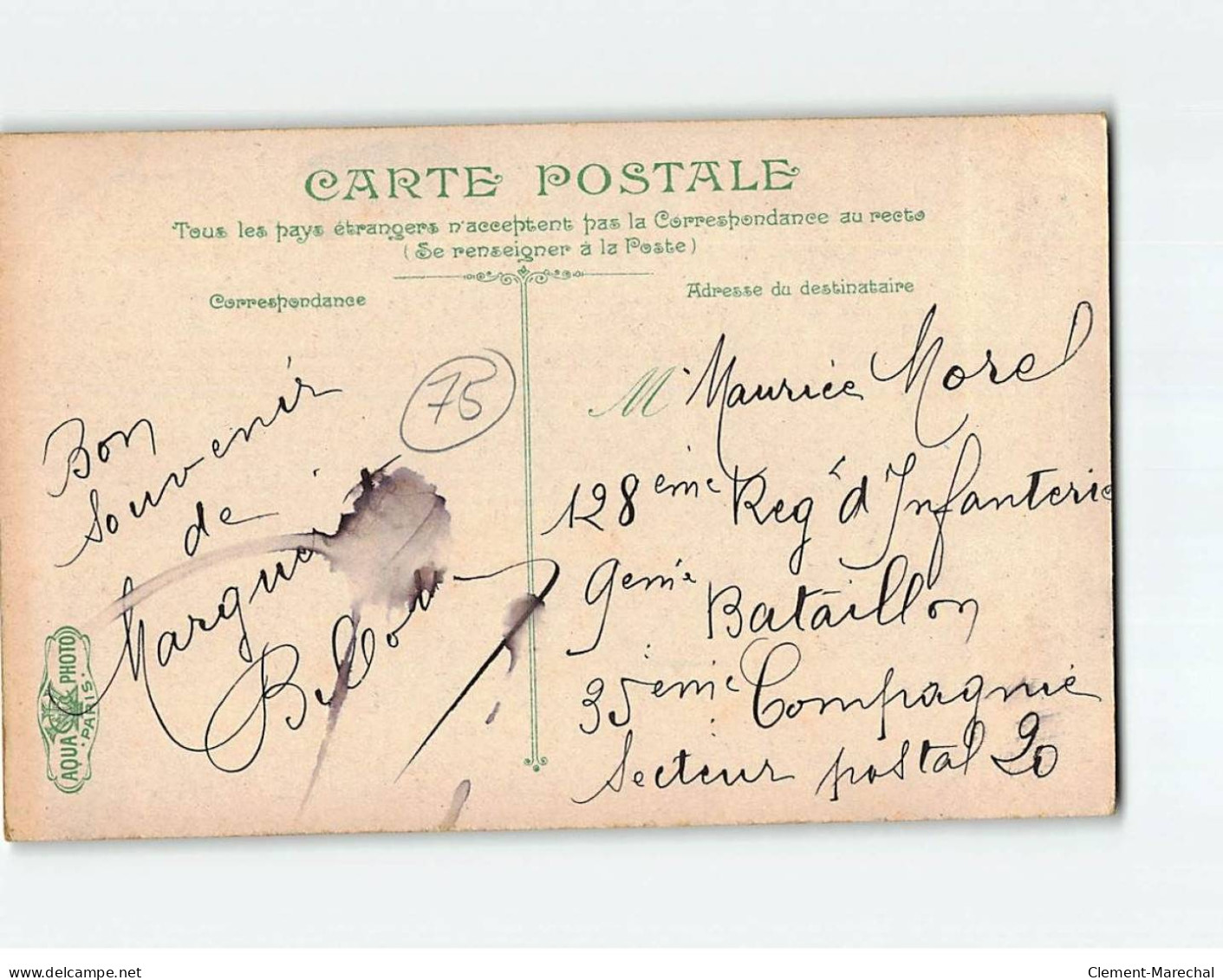 PARIS : Carte Souvenir - état - Other & Unclassified