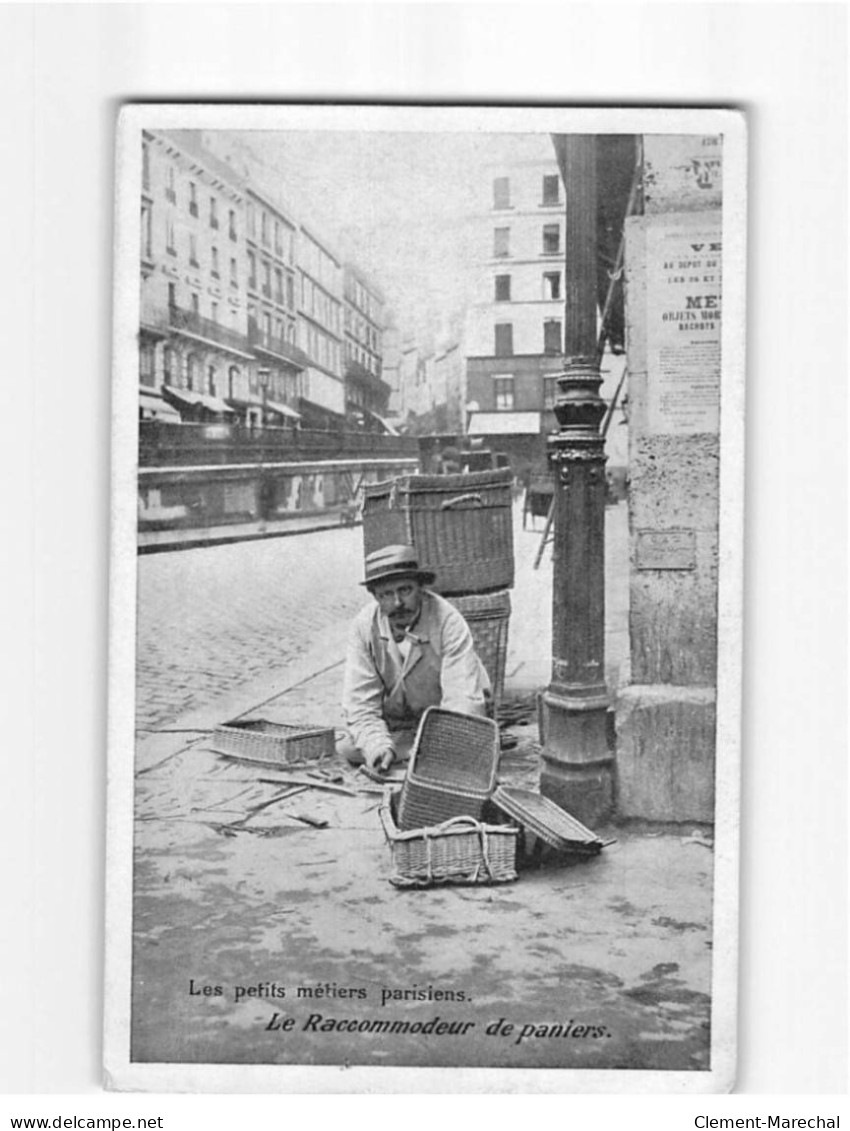 PARIS : Petits Métiers, Le Raccommodeur De Paniers - état - Straßenhandel Und Kleingewerbe