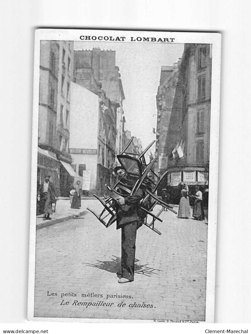 PARIS : Petits Métiers, Le Rempailleur De Chaises - Très Bon état - Artisanry In Paris