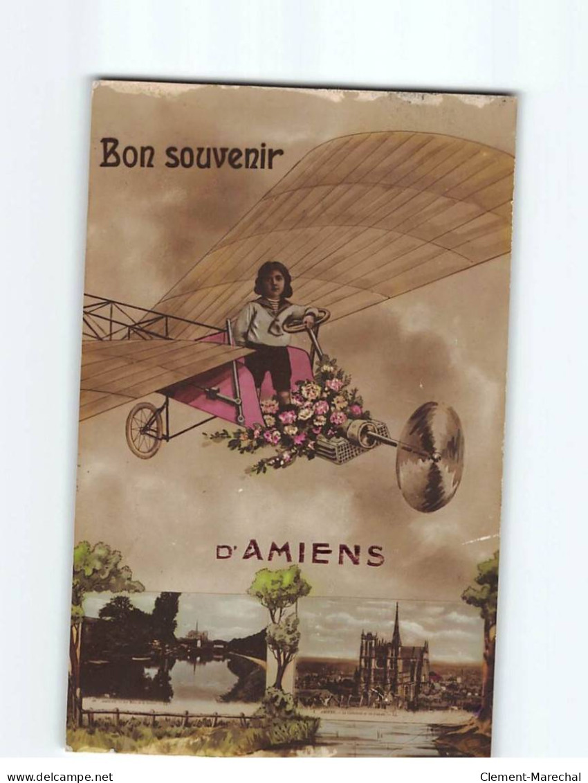 AMIENS : Carte Souvenir - état - Amiens