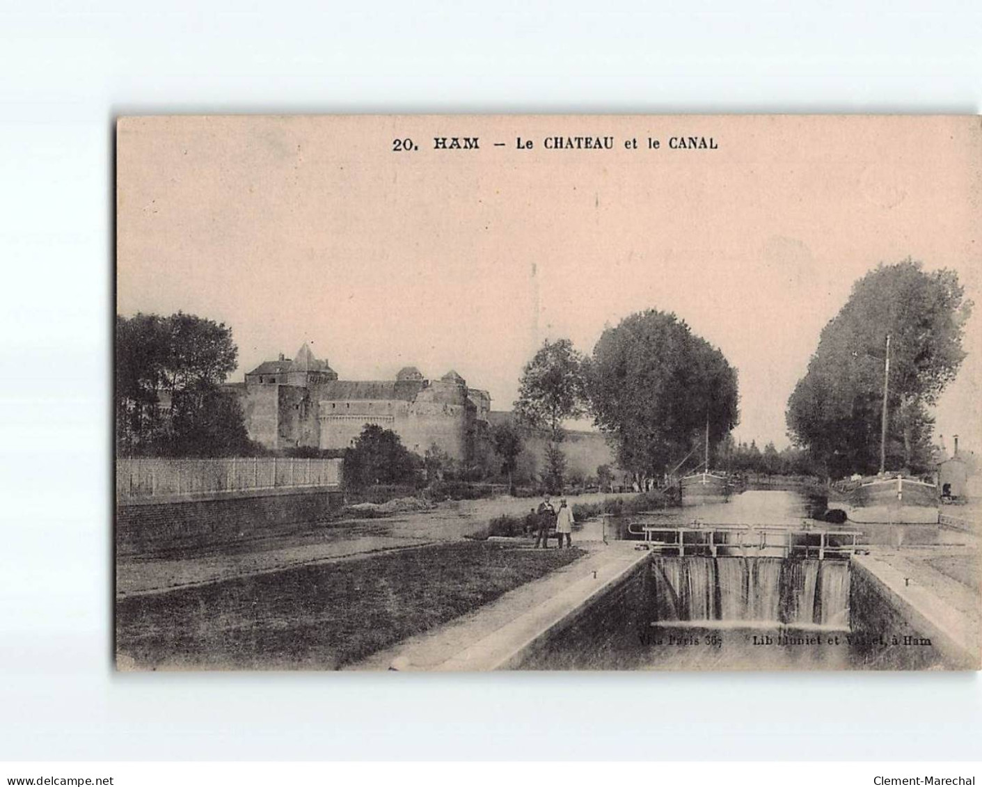 HAM : Le Château Et Le Canal - Très Bon état - Ham