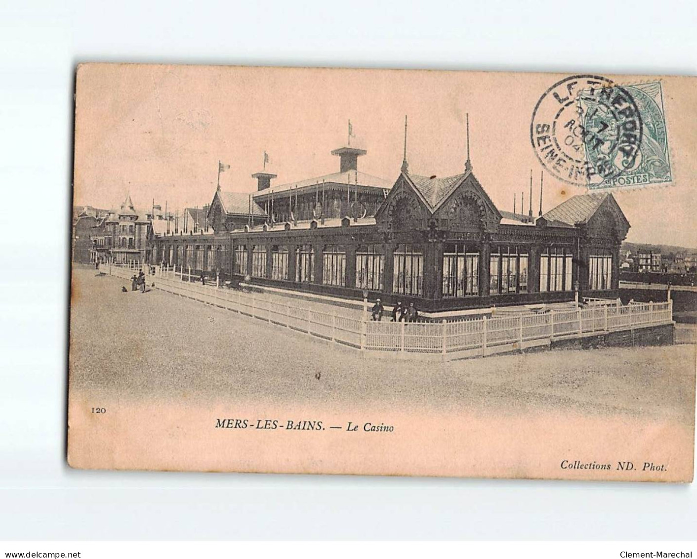 MERS LES BAINS : Le Casino - état - Mers Les Bains