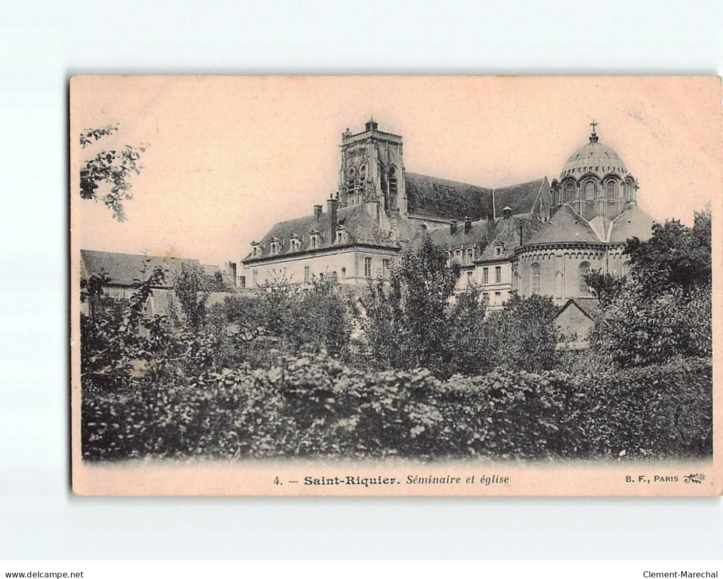 SAINT RIQUIER : Séminaire Et Eglise - Très Bon état - Saint Riquier