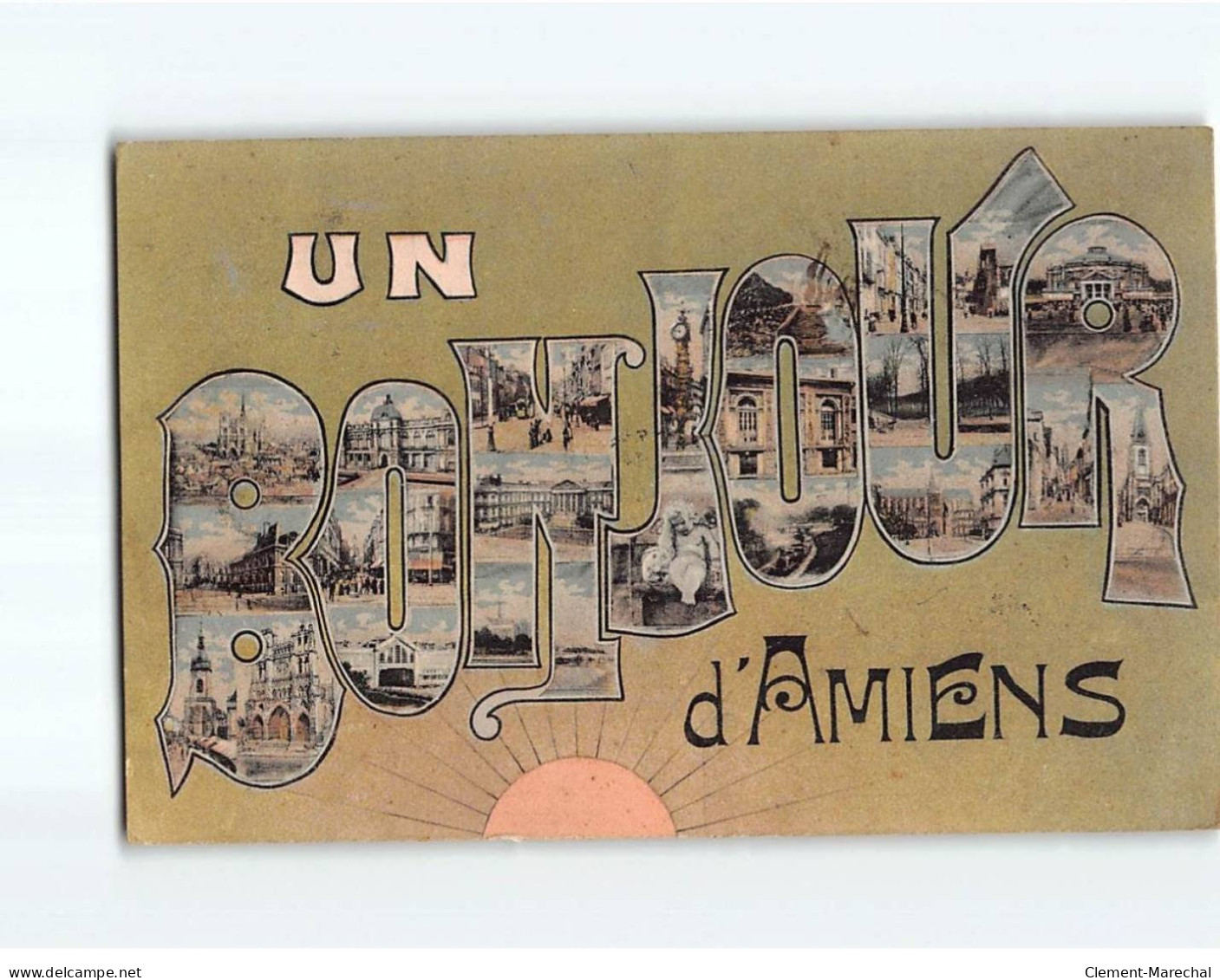 AMIENS : Carte Souvenir - Très Bon état - Amiens