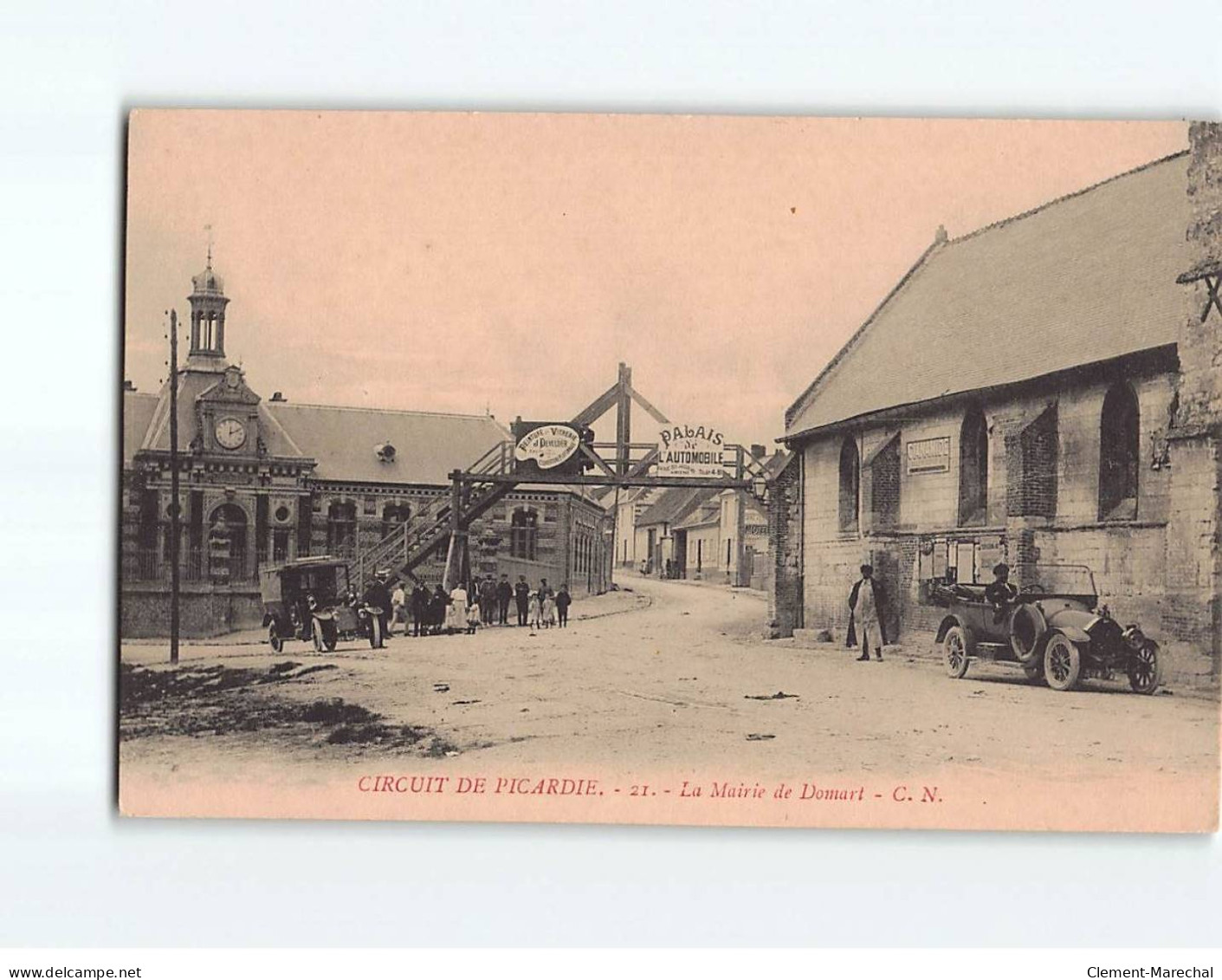 Circuit De Picardie, La Mairie De Domart - Très Bon état - Andere & Zonder Classificatie