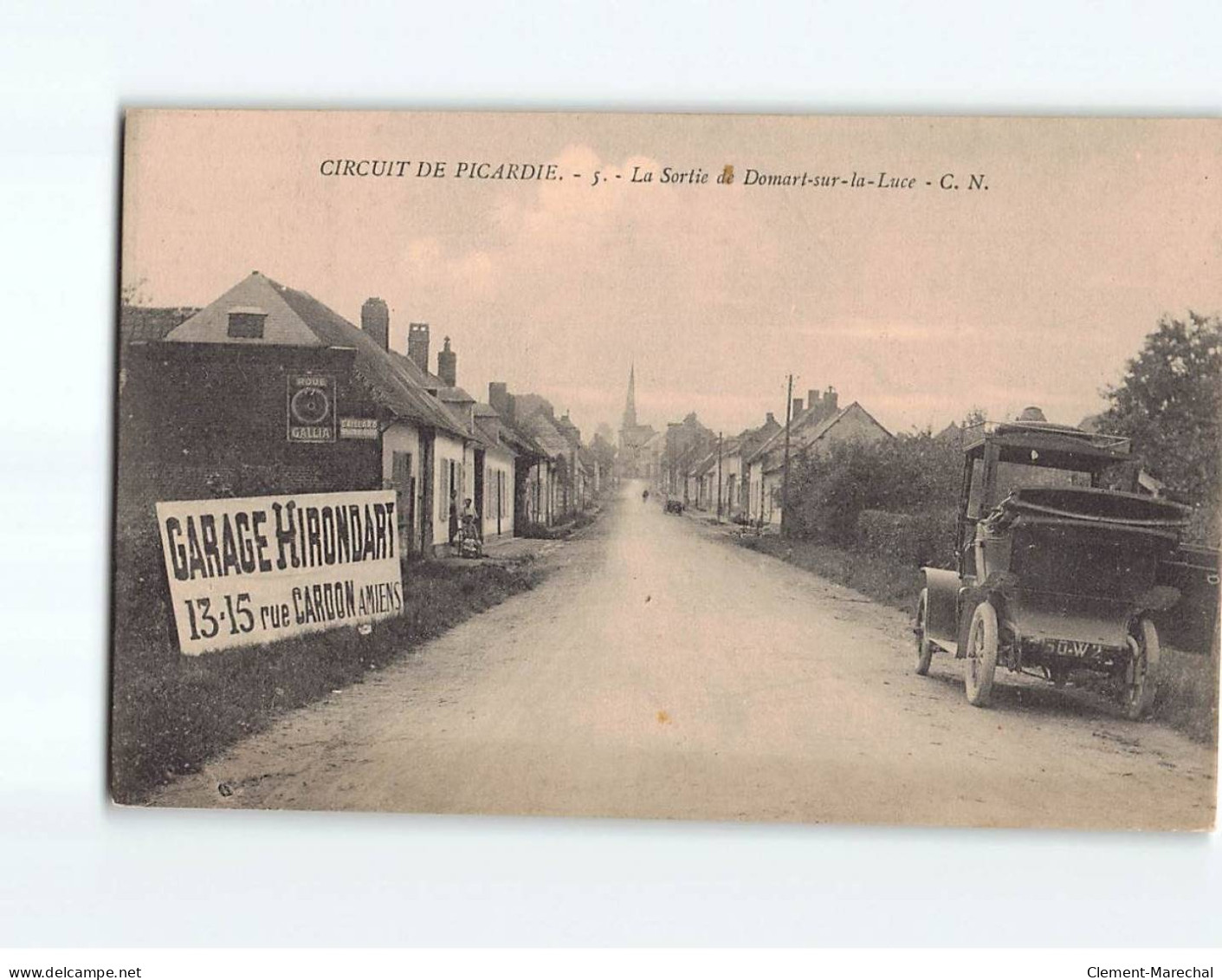 Circuit De Picardie, La Sortie De Domart-sur-la-Luce - Très Bon état - Autres & Non Classés