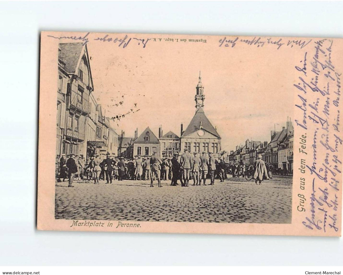 PERONNE : Marktplatz - Très Bon état - Peronne