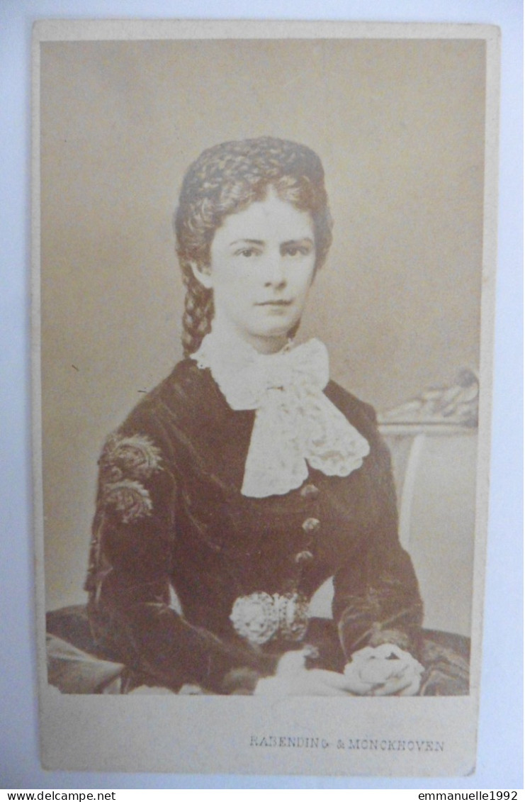 Photo CDV Impératrice Elisabeth D'Autriche Sissi Kaiserin Elisabeth Österreich - Anciennes (Av. 1900)