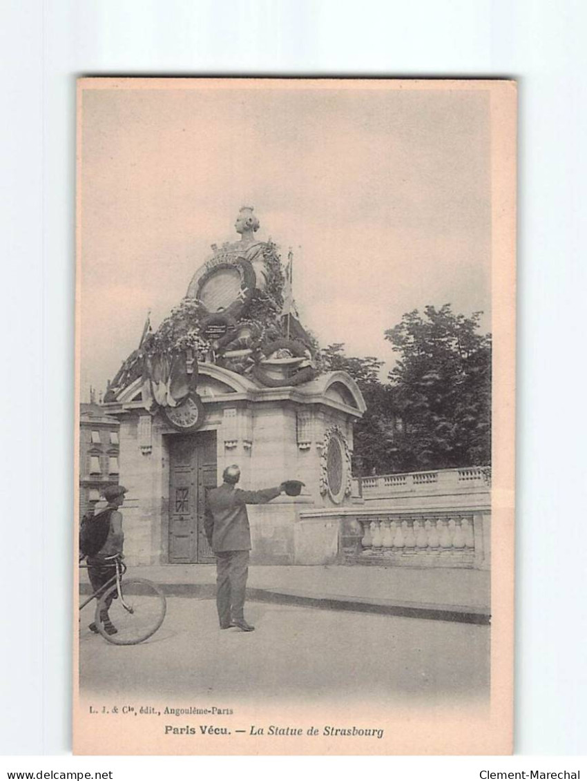 PARIS : La Statue De Strasbourg - Très Bon état - Statue