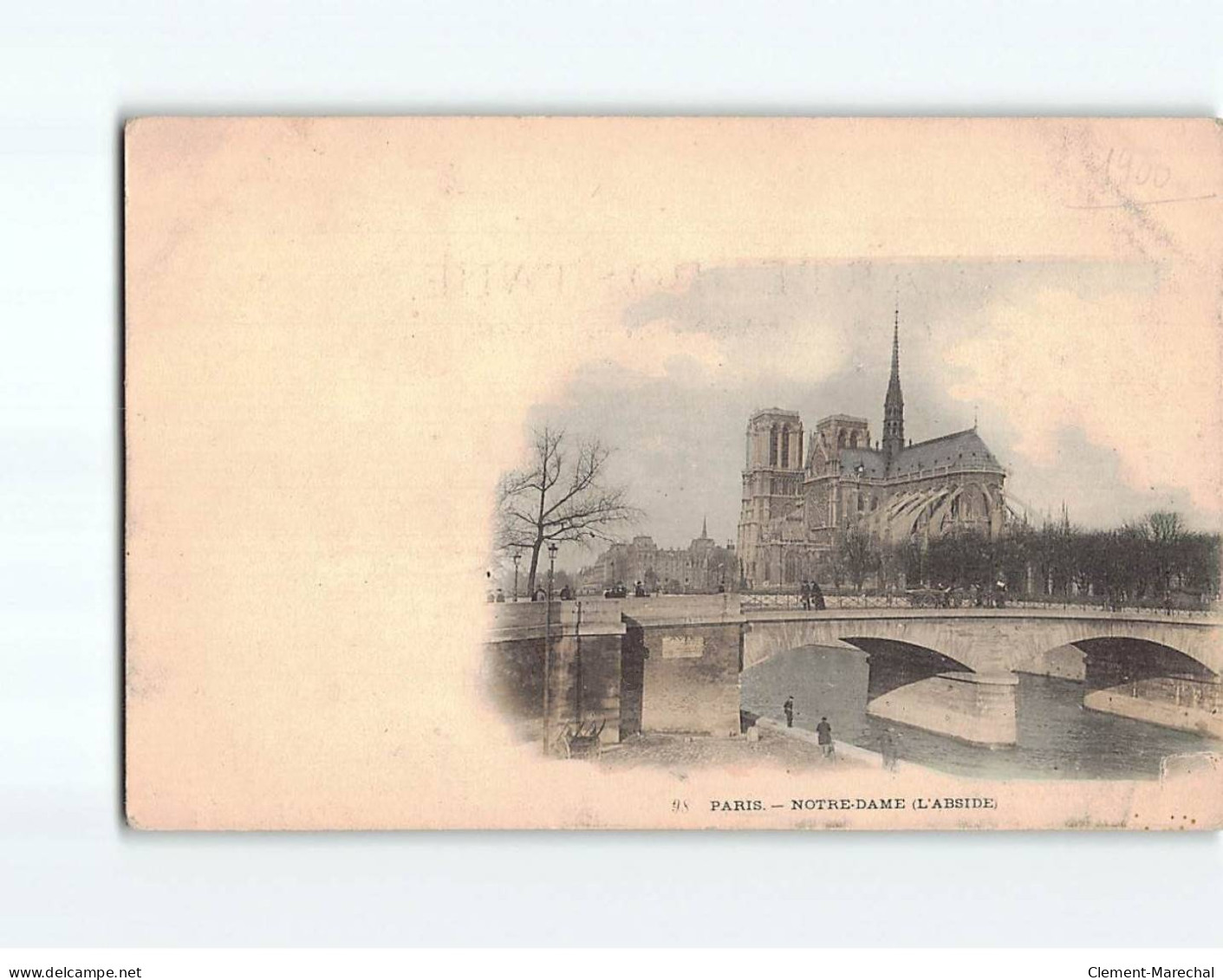 PARIS : Notre-Dame (l'Abside) - état - Notre Dame Von Paris