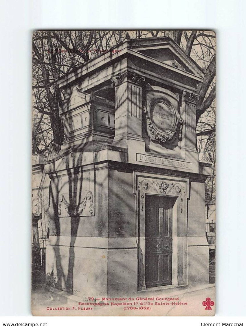 PARIS : Le Père Lachaise, Monument Du Générale Gourgaud - état - Other & Unclassified
