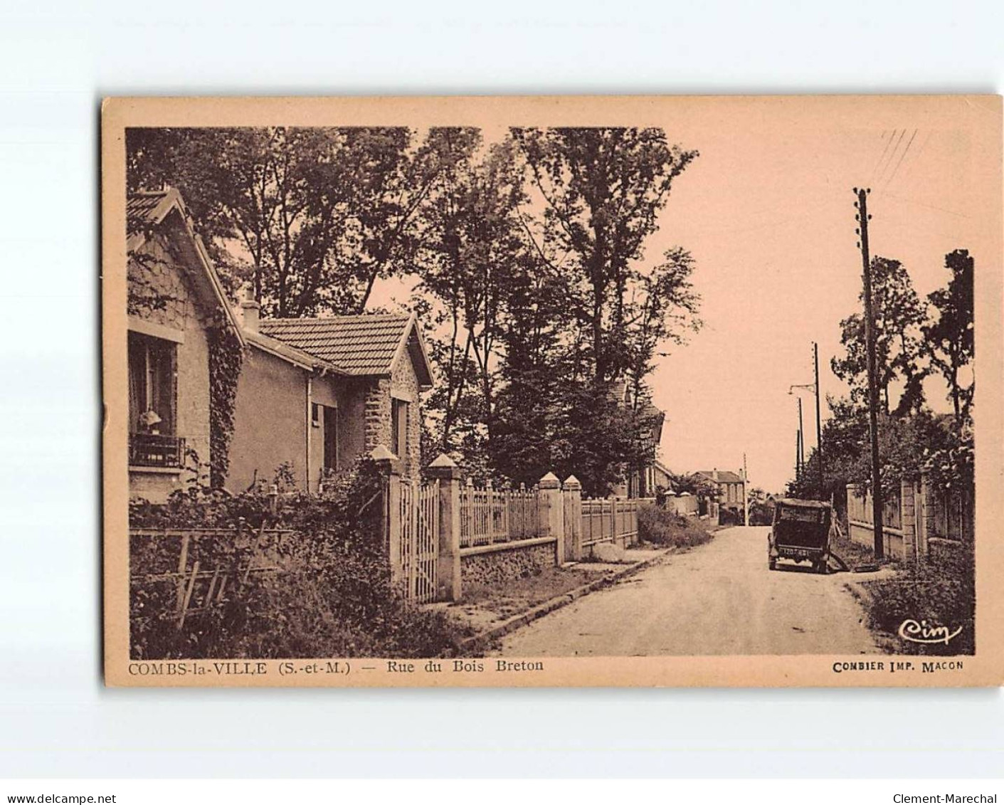 COMBS LA VILLE : Rue Du Bois Breton - état - Combs La Ville