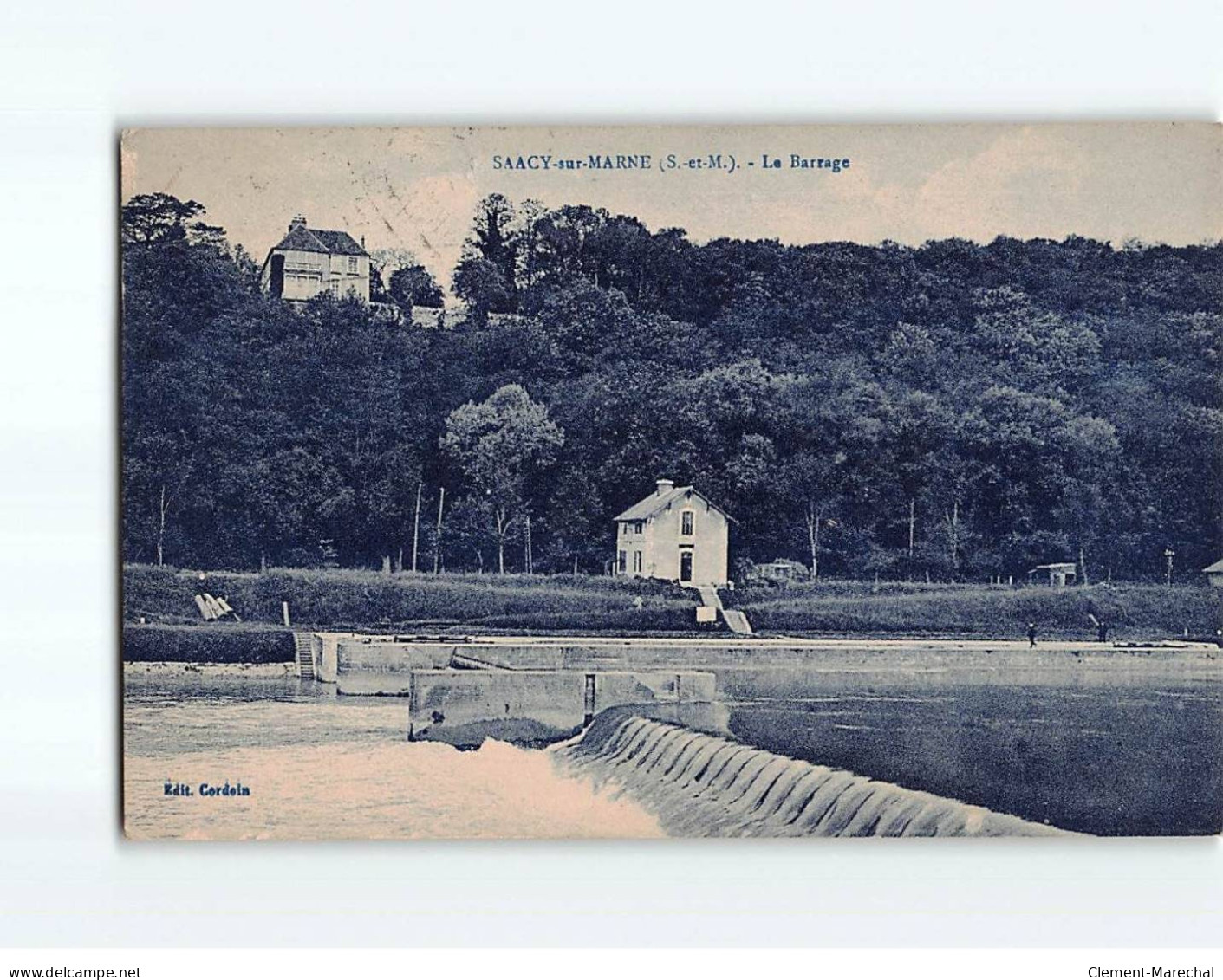 SAACY SUR MARNE : Le Barrage - Très Bon état - Altri & Non Classificati