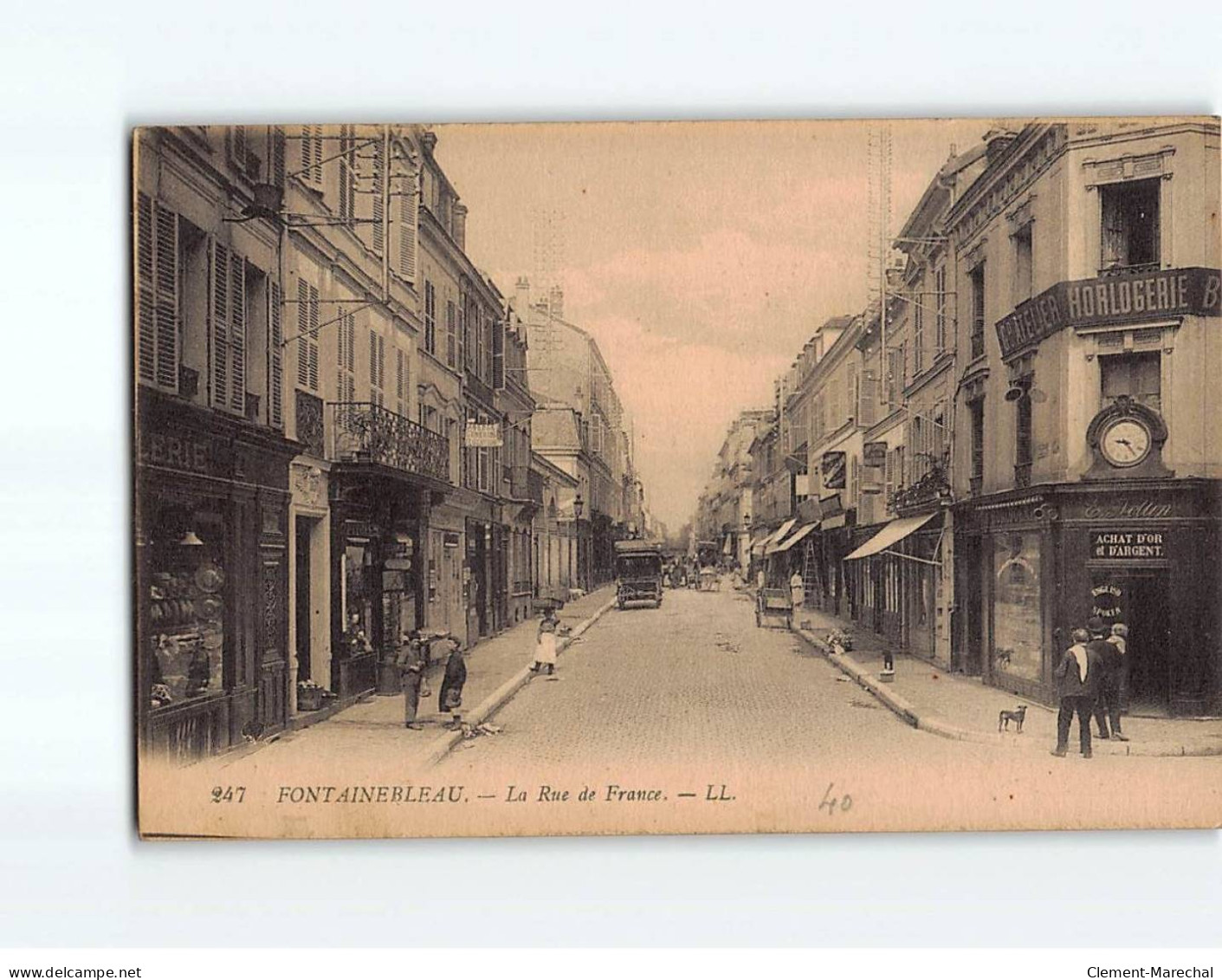 FONTAINEBLEAU : La Rue De France - Très Bon état - Fontainebleau