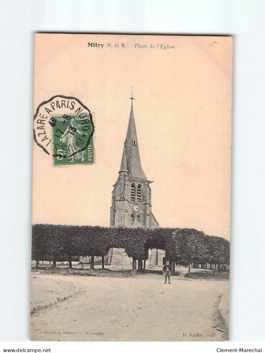 MITRY : Place De L'Eglise - état - Mitry Mory