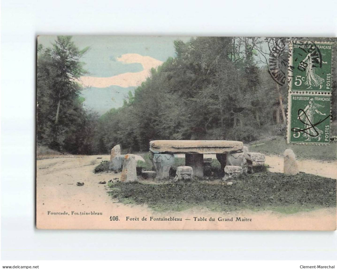 FONTAINEBLEAU : La Forêt, Table Du Grand Maître - état - Fontainebleau