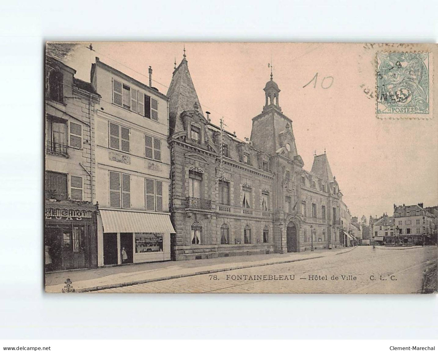 FONTAINEBLEAU : Hôtel De Ville - Très Bon état - Fontainebleau