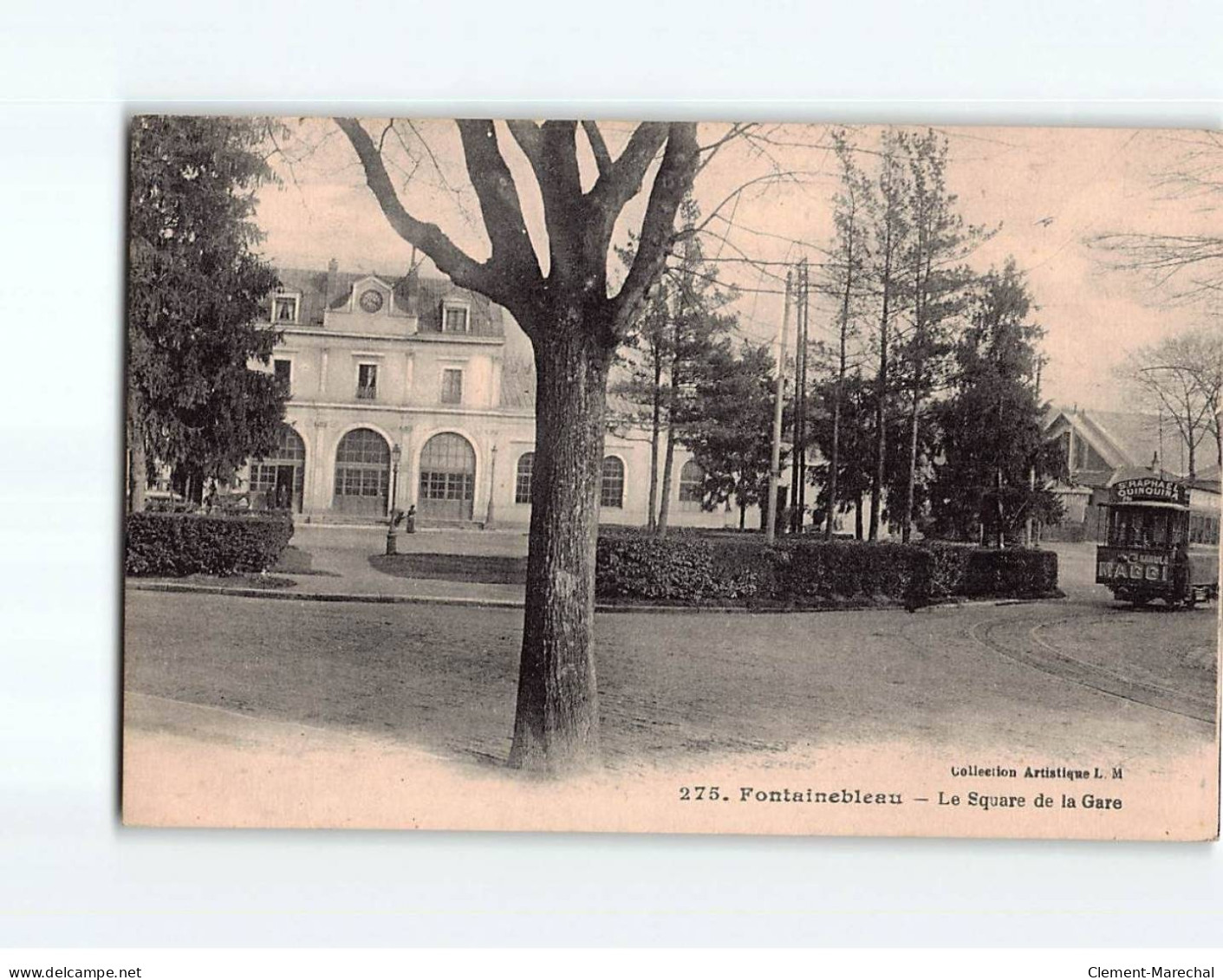 FONTAINEBLEAU : Le Square De La Gare - Très Bon état - Fontainebleau