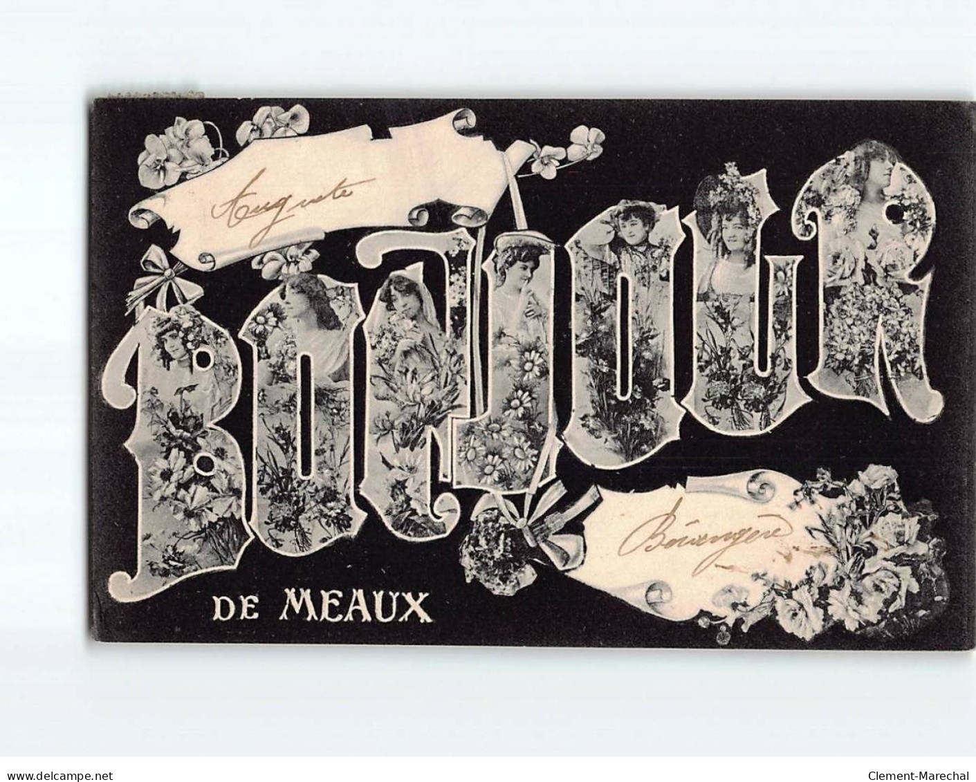 MEAUX : Carte Souvenir - état - Meaux