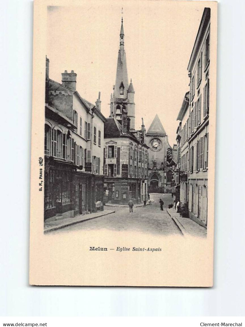 MELUN : Eglise Saint-Aspais - Très Bon état - Melun