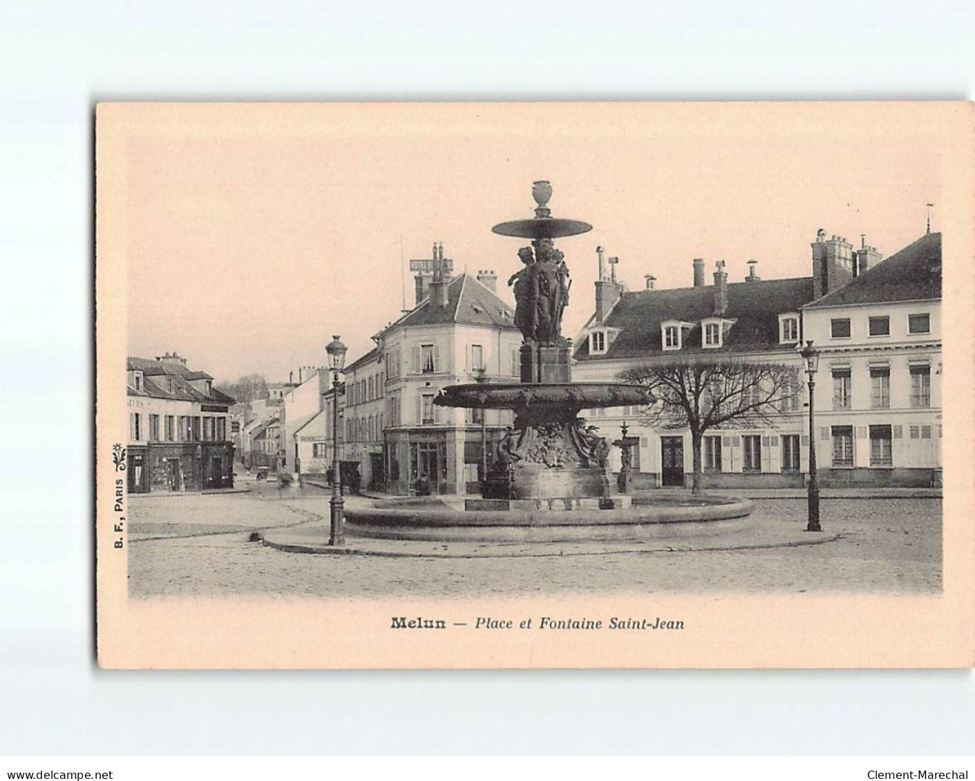 MELUN : Place Et Fontaine Saint-Jean - Très Bon état - Melun