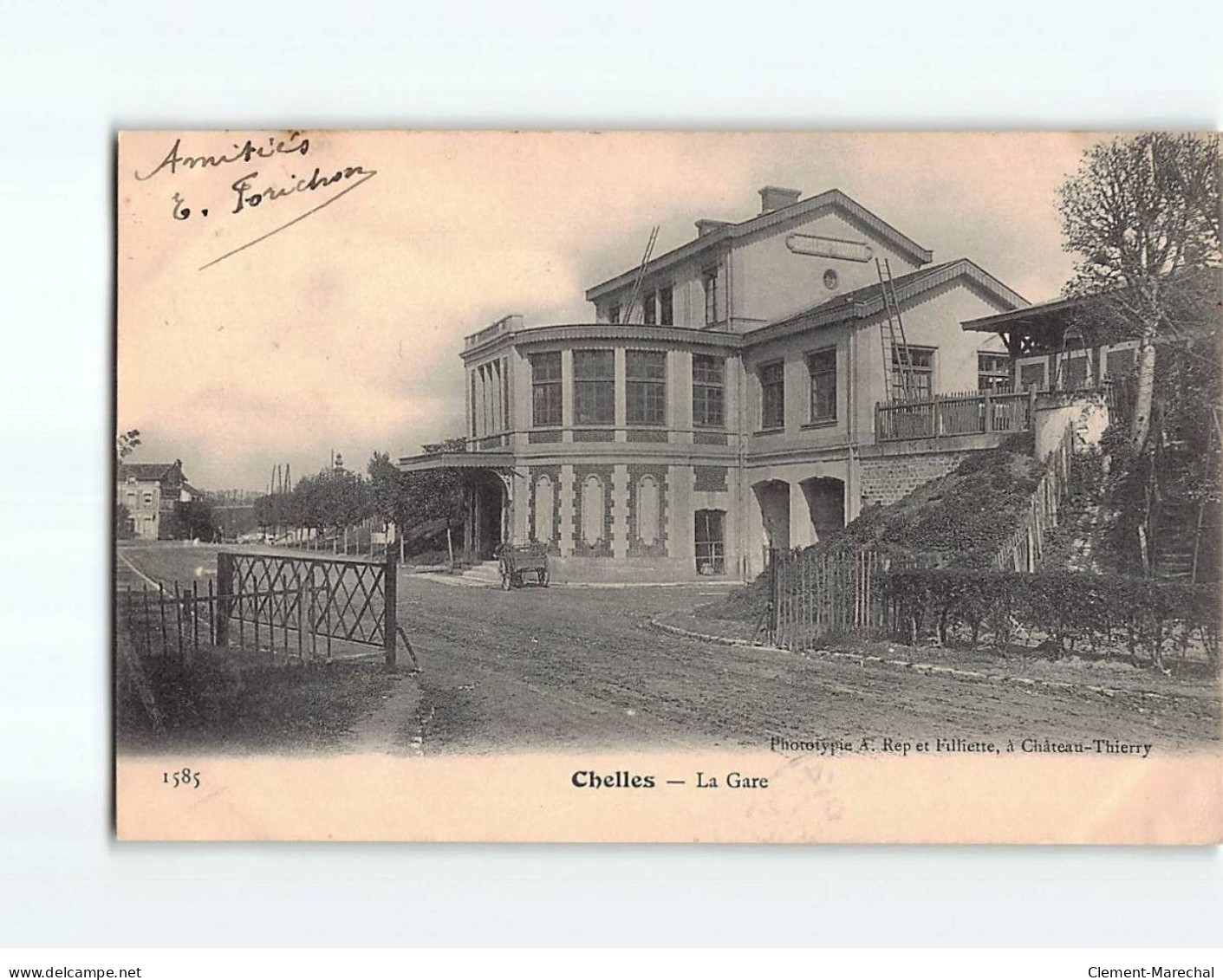 CHELLES : La Gare - état - Chelles