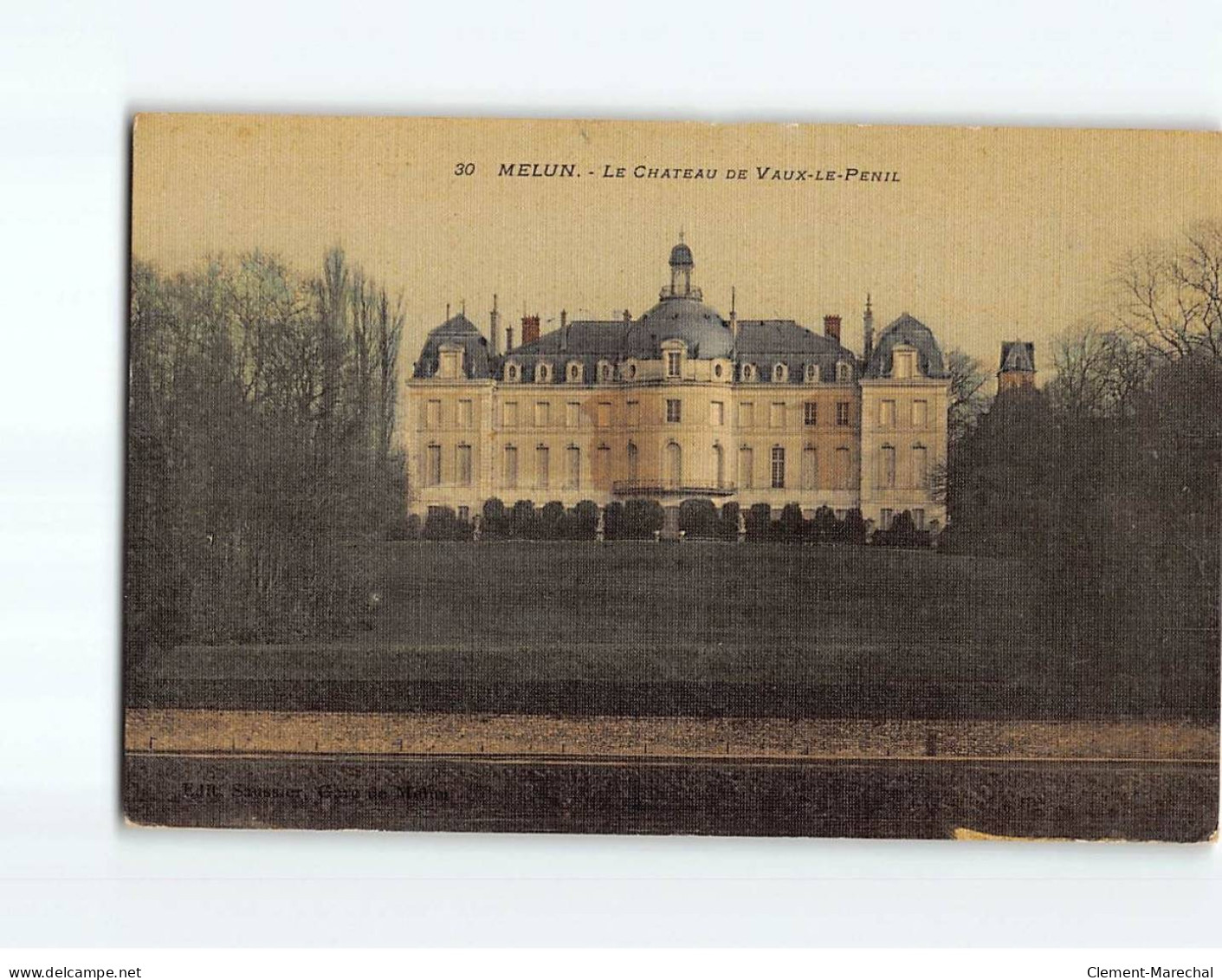 MELUN : Le Château De Vaux Le Pénil - état - Melun