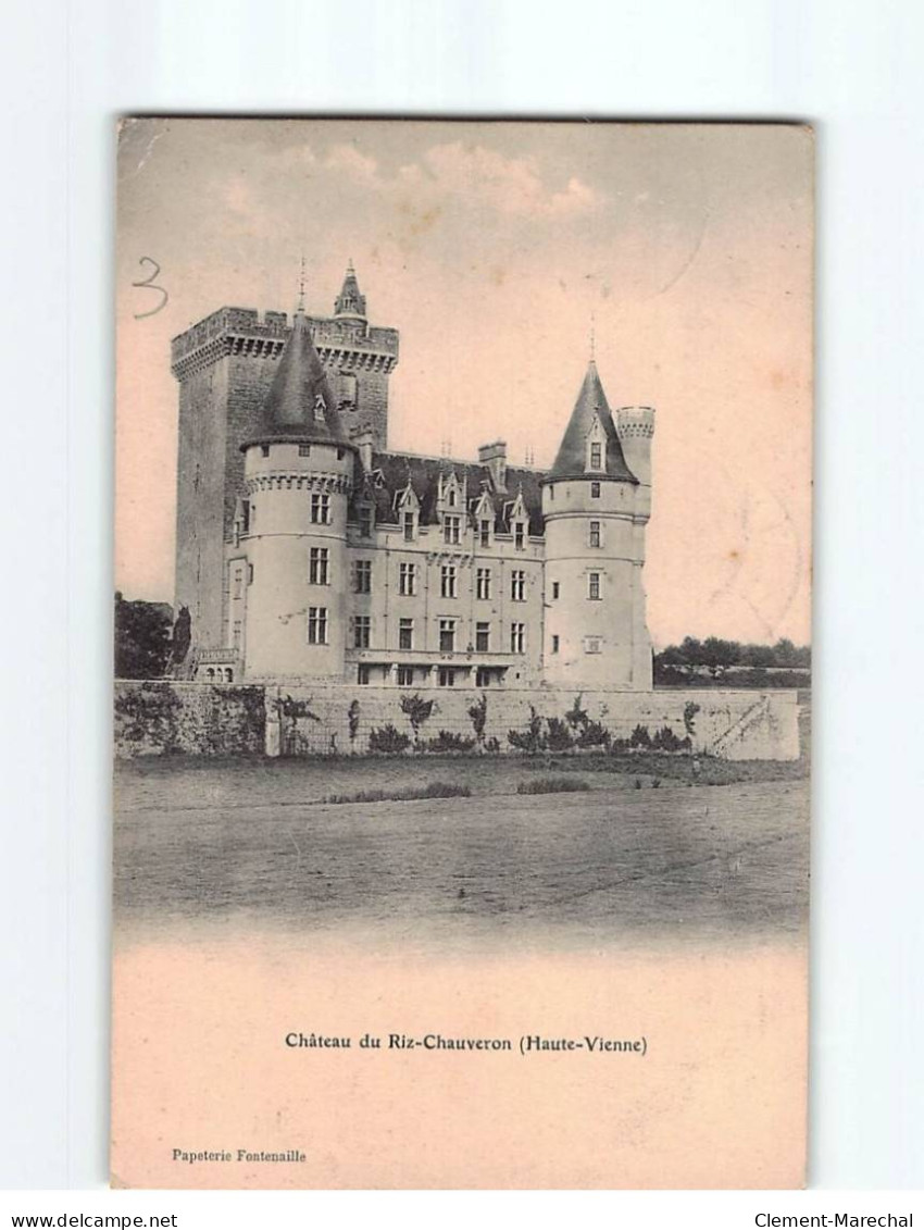 Château Du RIZ CHAUVERON - état - Autres & Non Classés