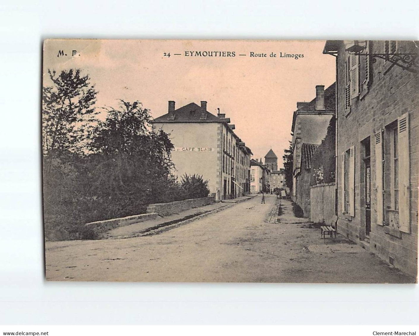 EYMOUTIERS : Route De Limoges - état - Eymoutiers